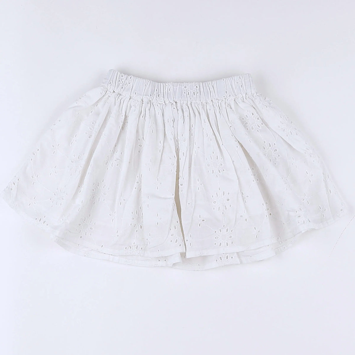 Vertbaudet - jupe blanc - 2 ans