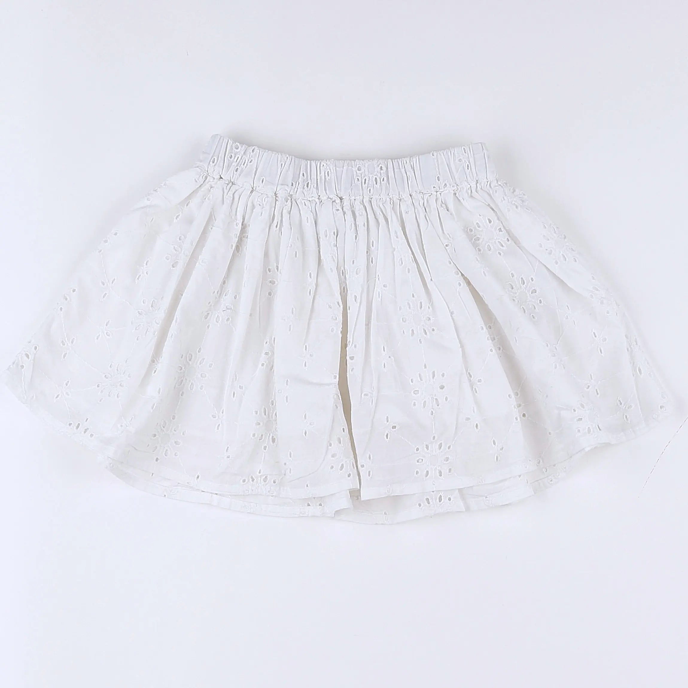 Vertbaudet - jupe blanc - 2 ans
