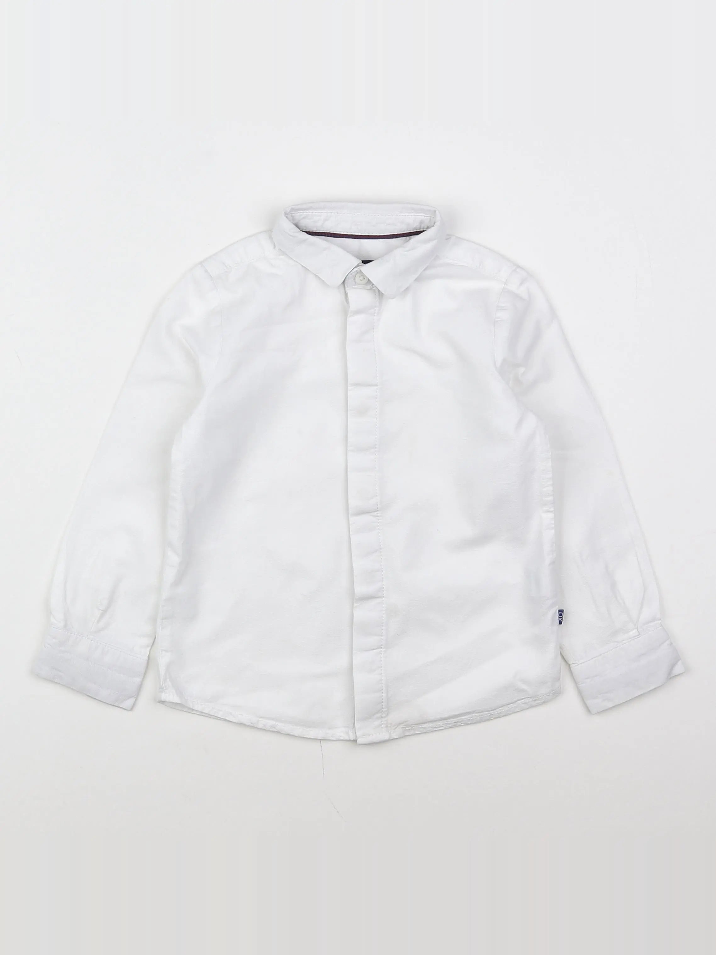 Okaidi - chemise blanc - 4 ans