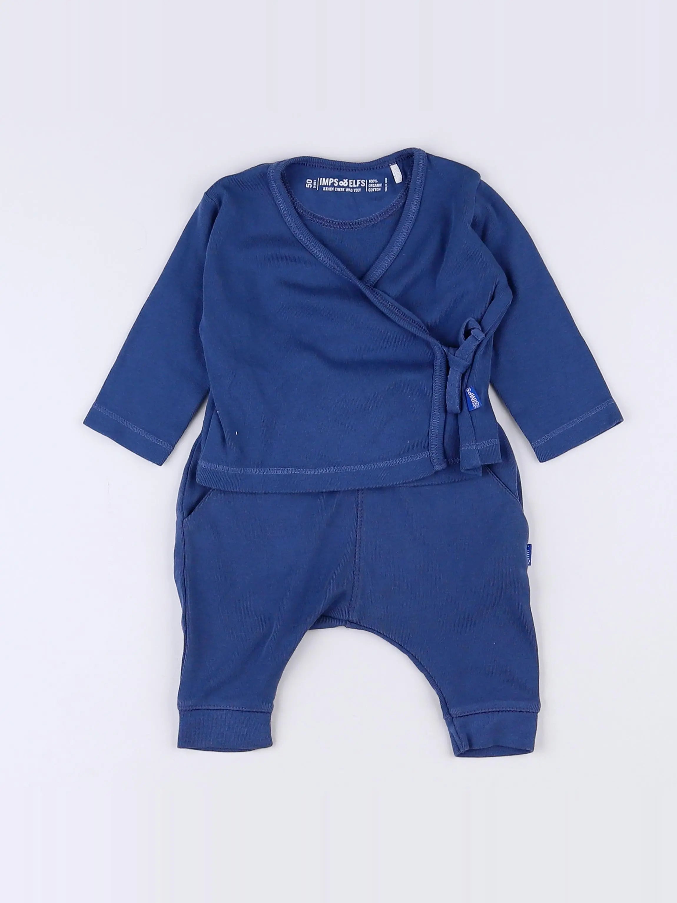 Imps & Elfs - ensemble bleu - 0 mois