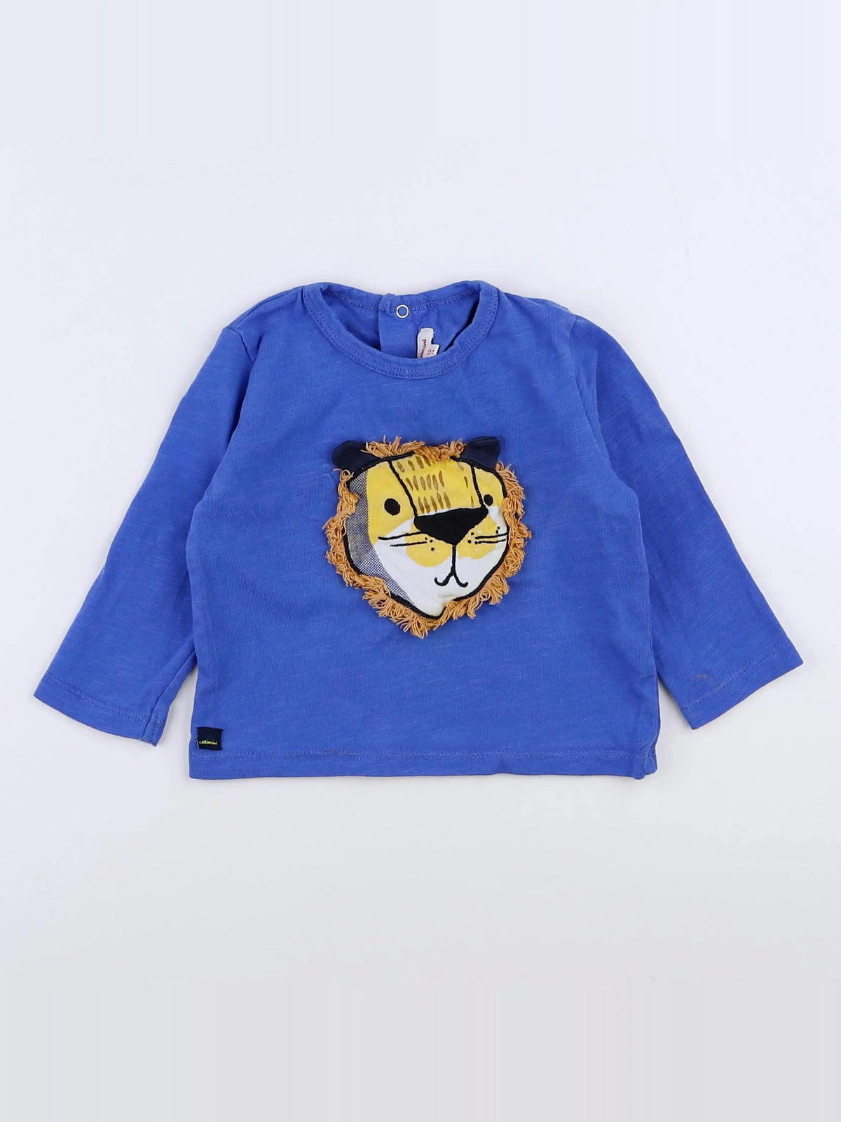 Catimini - tee-shirt bleu - 12 mois