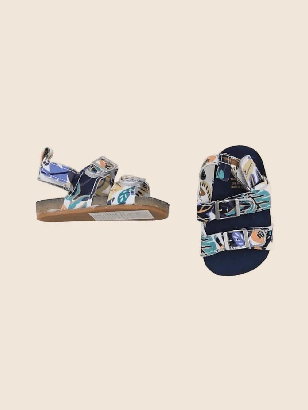 Tape à l'oeil - chaussons bleu - pointure 