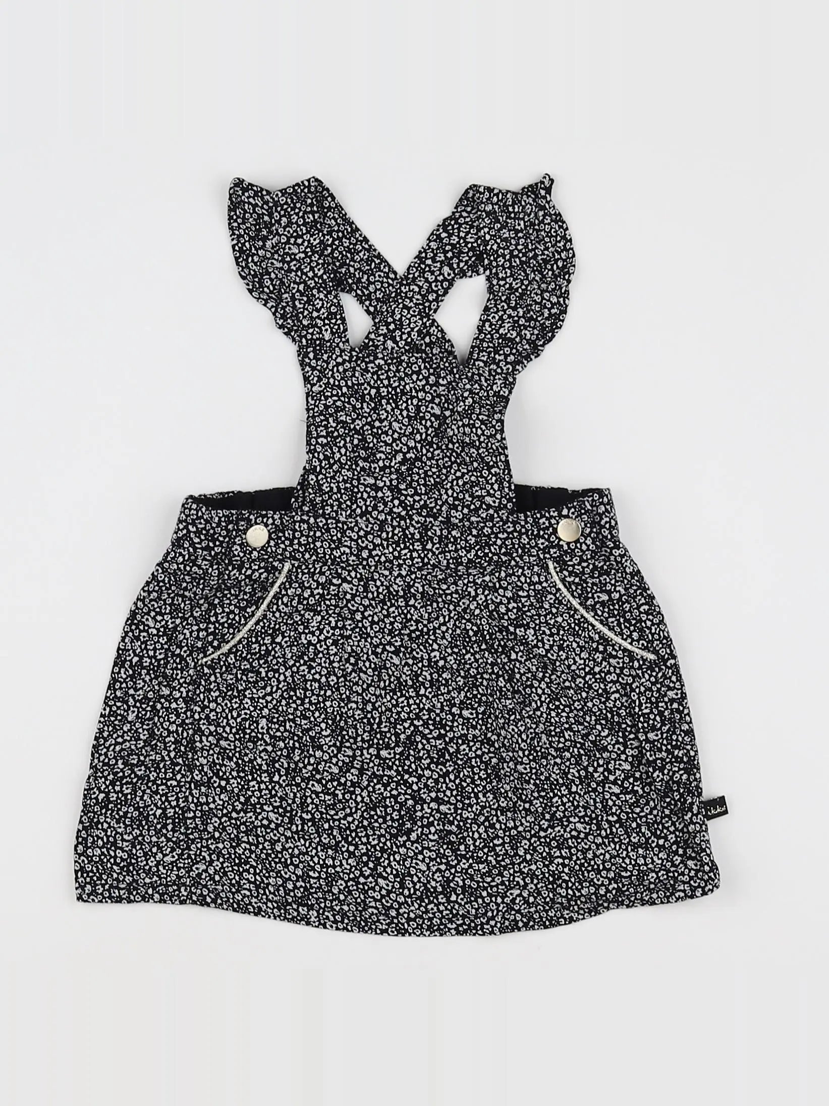 IKKS - robe noir - 6 mois