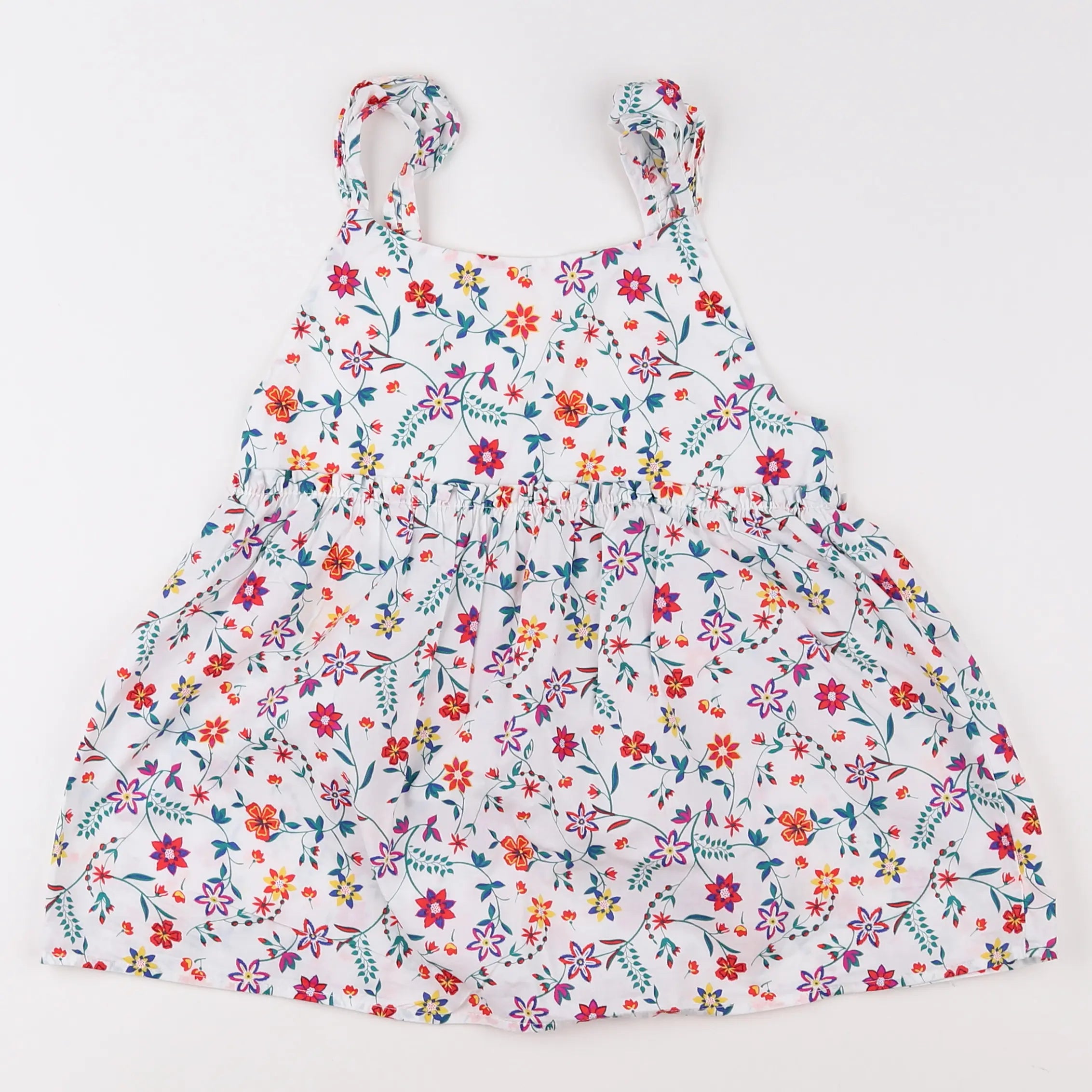 Vertbaudet - blouse blanc - 10 ans