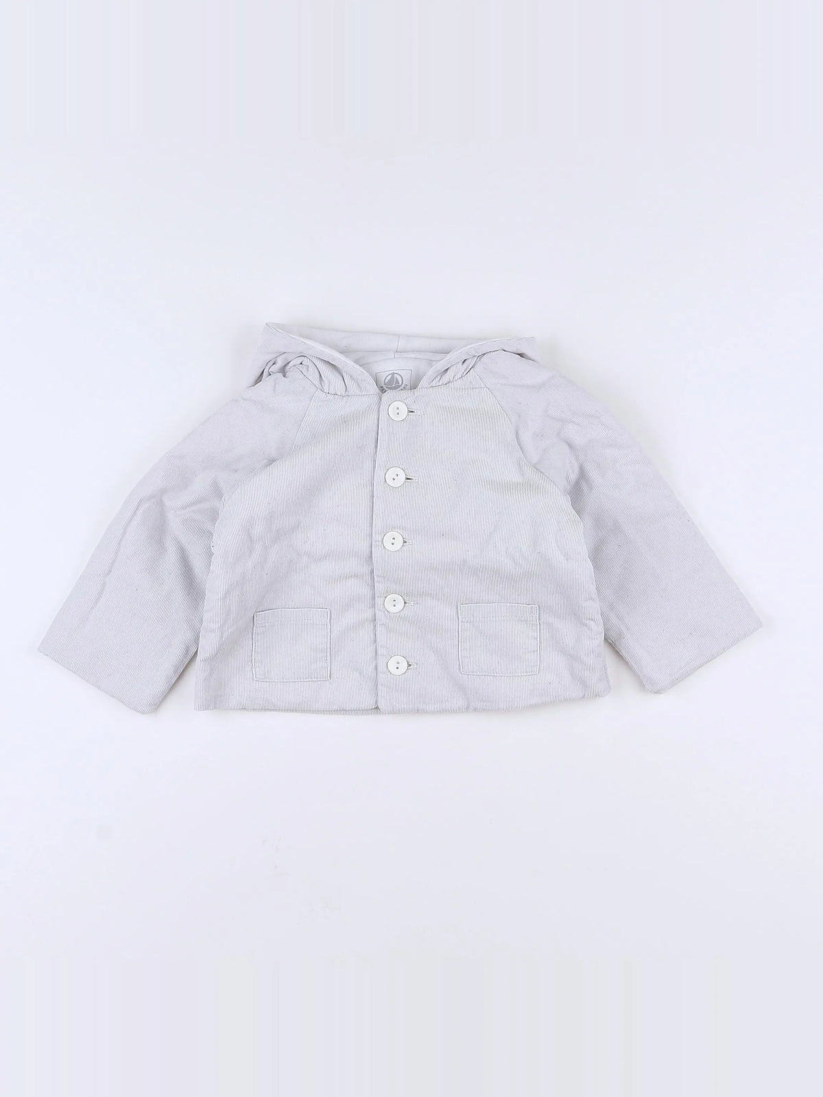 Petit Bateau - veste gris - 3 mois