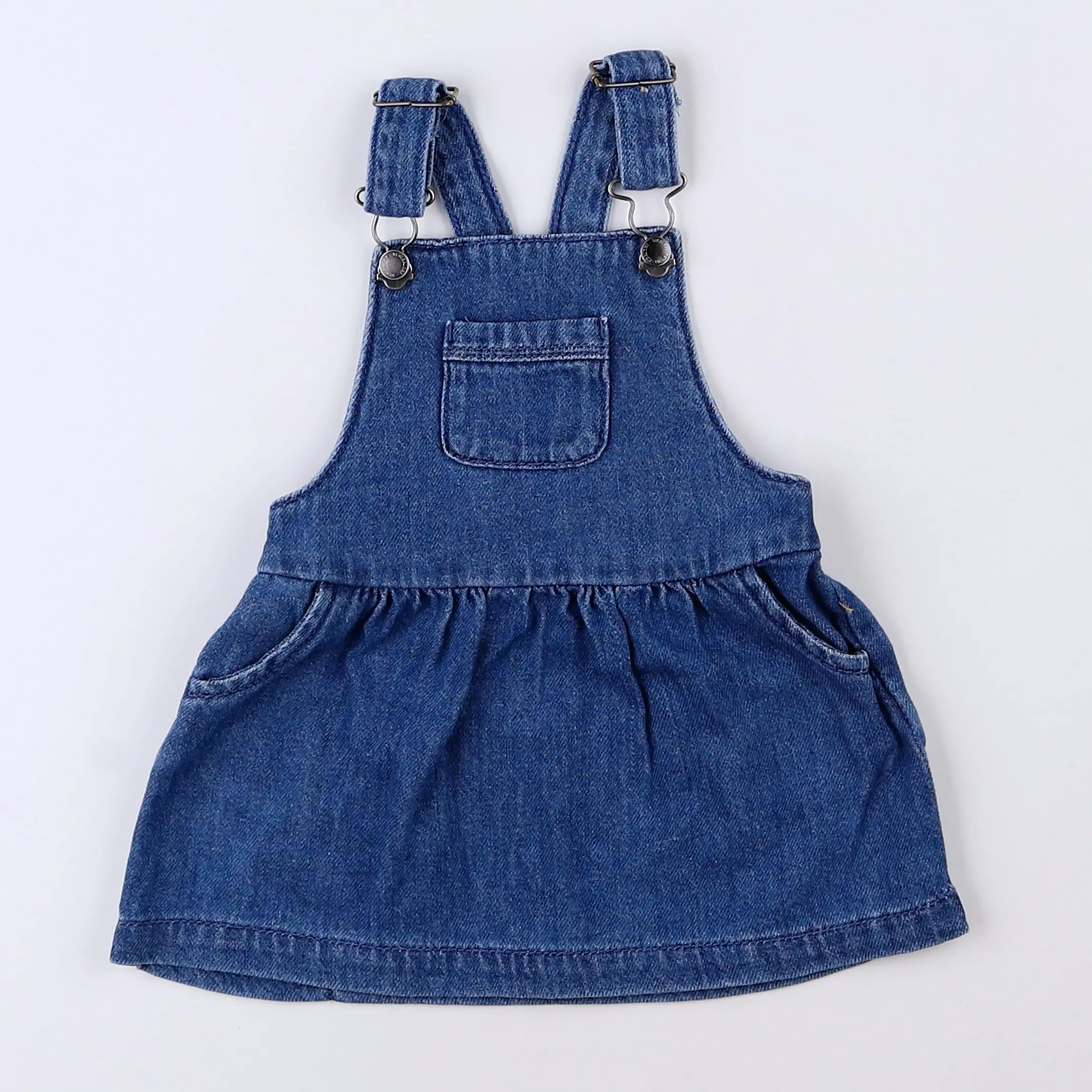 Vertbaudet - robe bleu - 12 mois