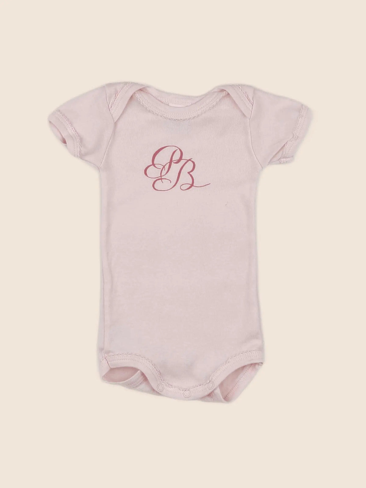 Petit Bateau - body rose - 3 mois