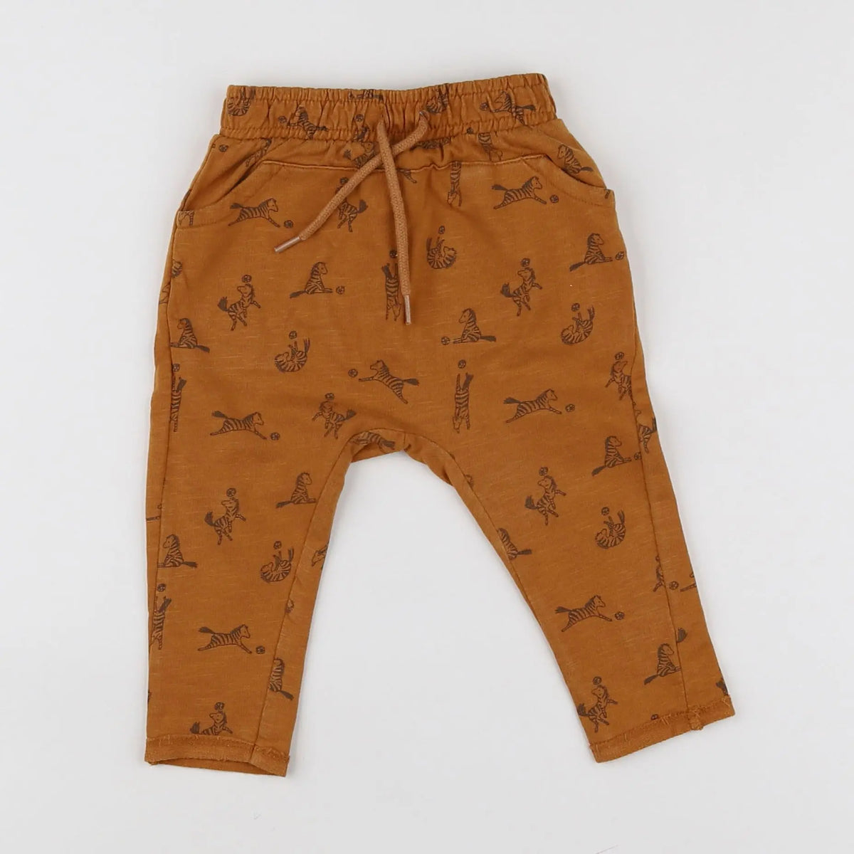 Vertbaudet - jogging marron - 6 mois