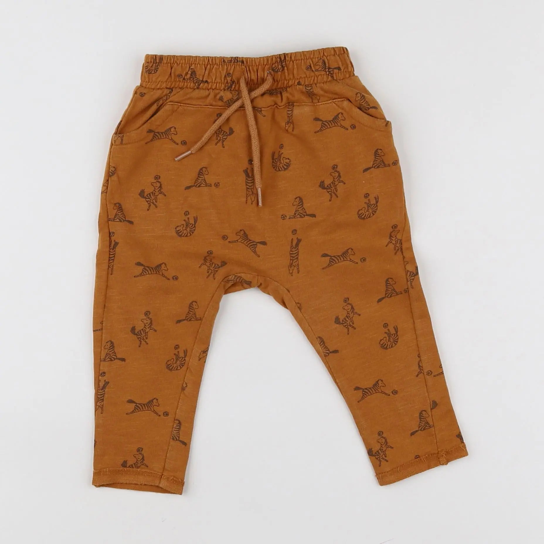 Vertbaudet - jogging marron - 6 mois