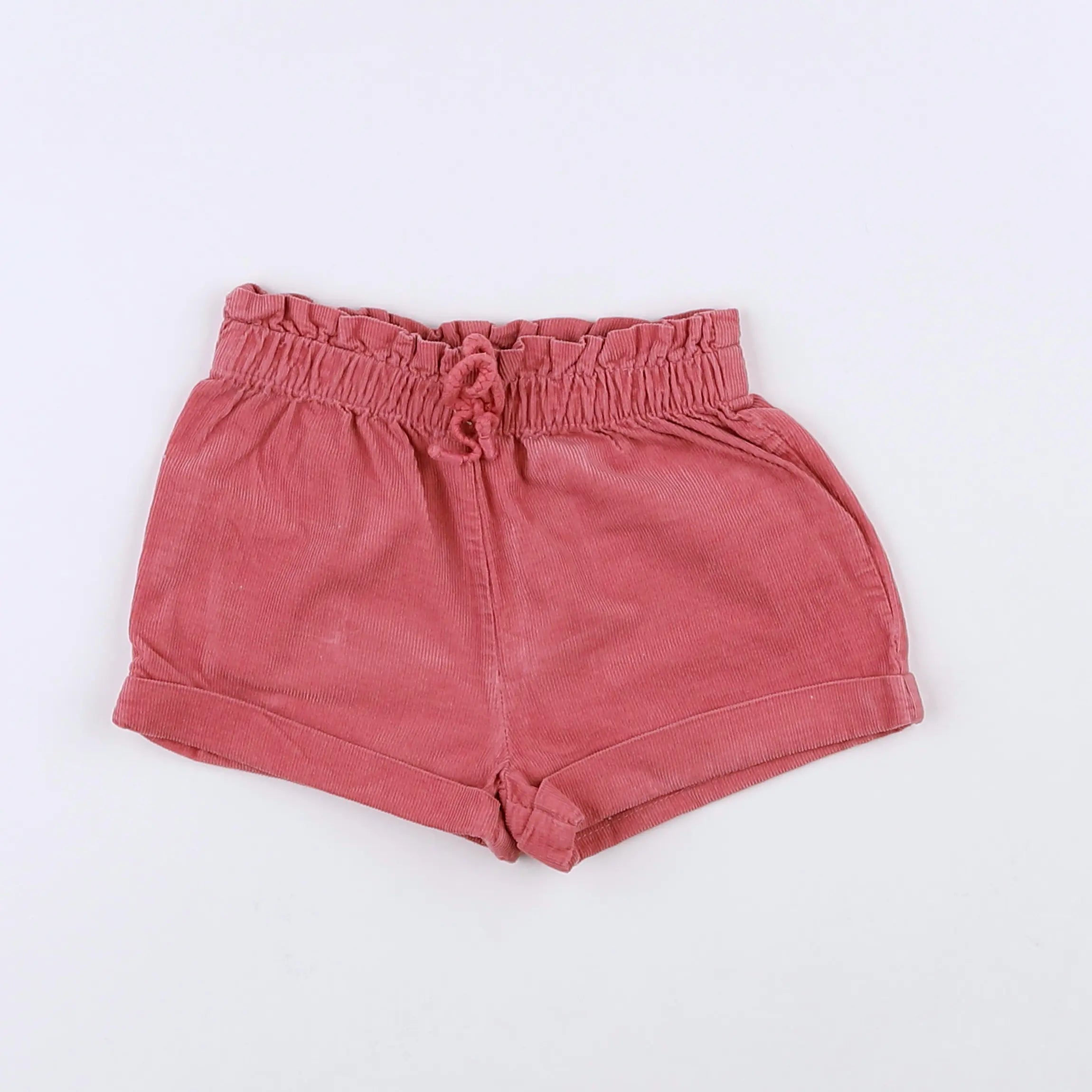 Vertbaudet - short rose - 12 mois