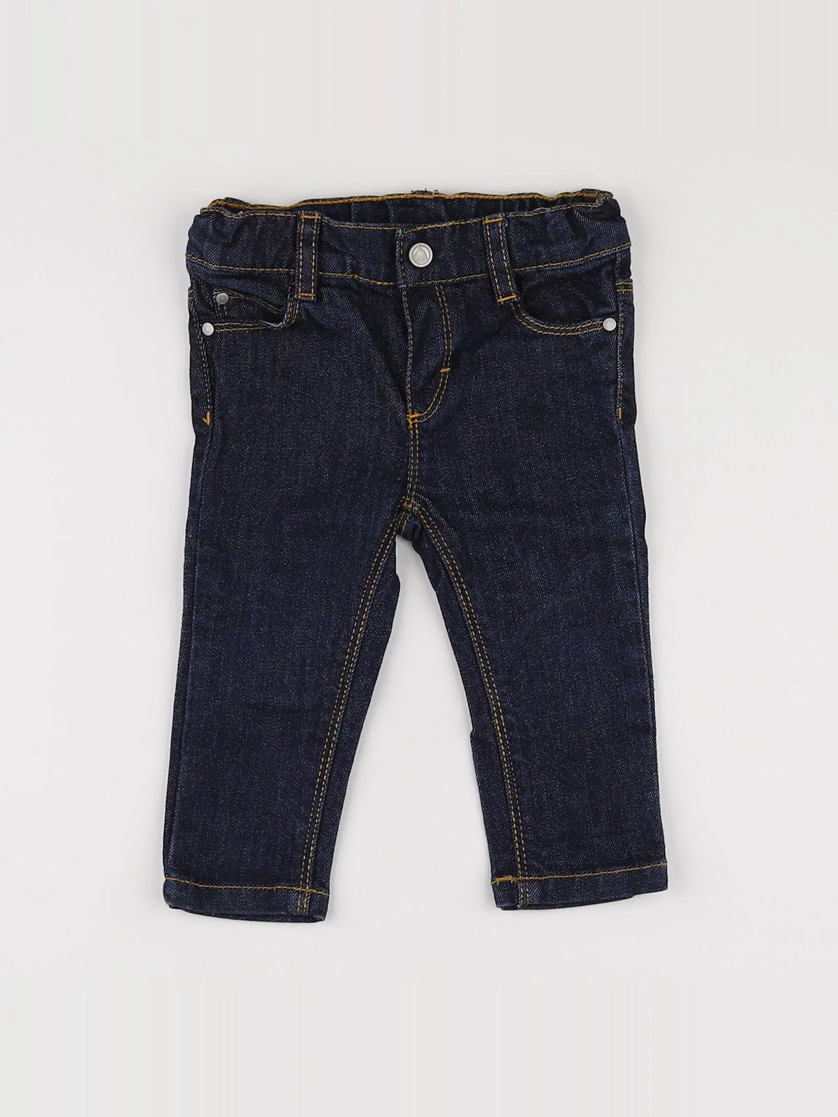 Petit Bateau - jean bleu - 6 mois