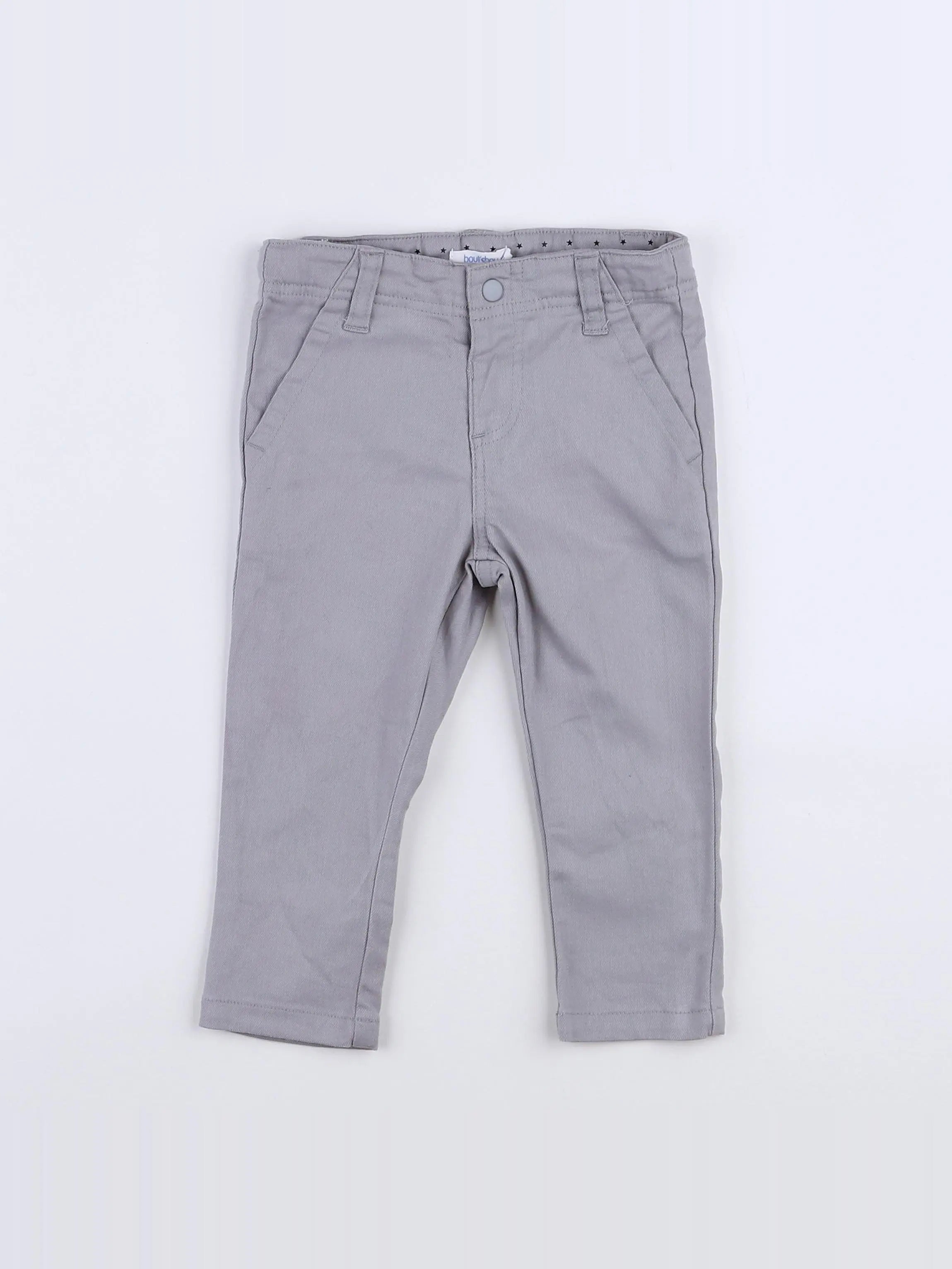 Boutchou - pantalon gris - 9 mois