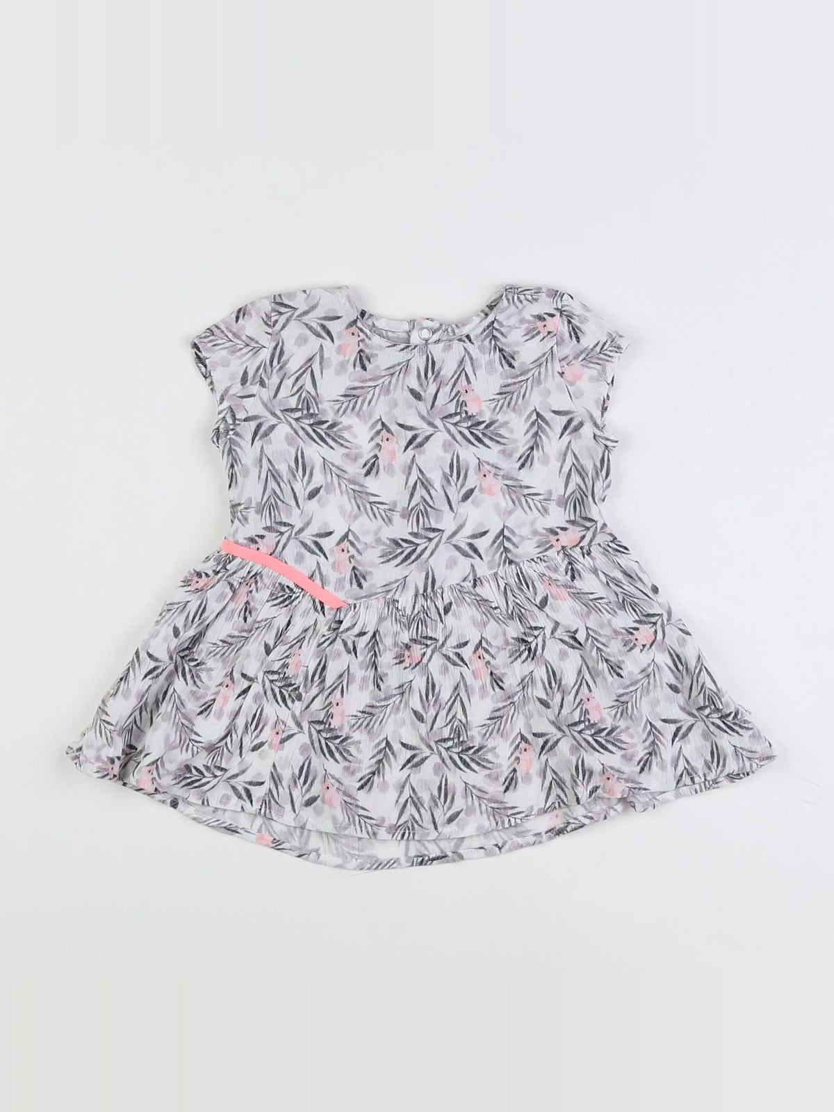 IKKS - robe gris - 6 mois