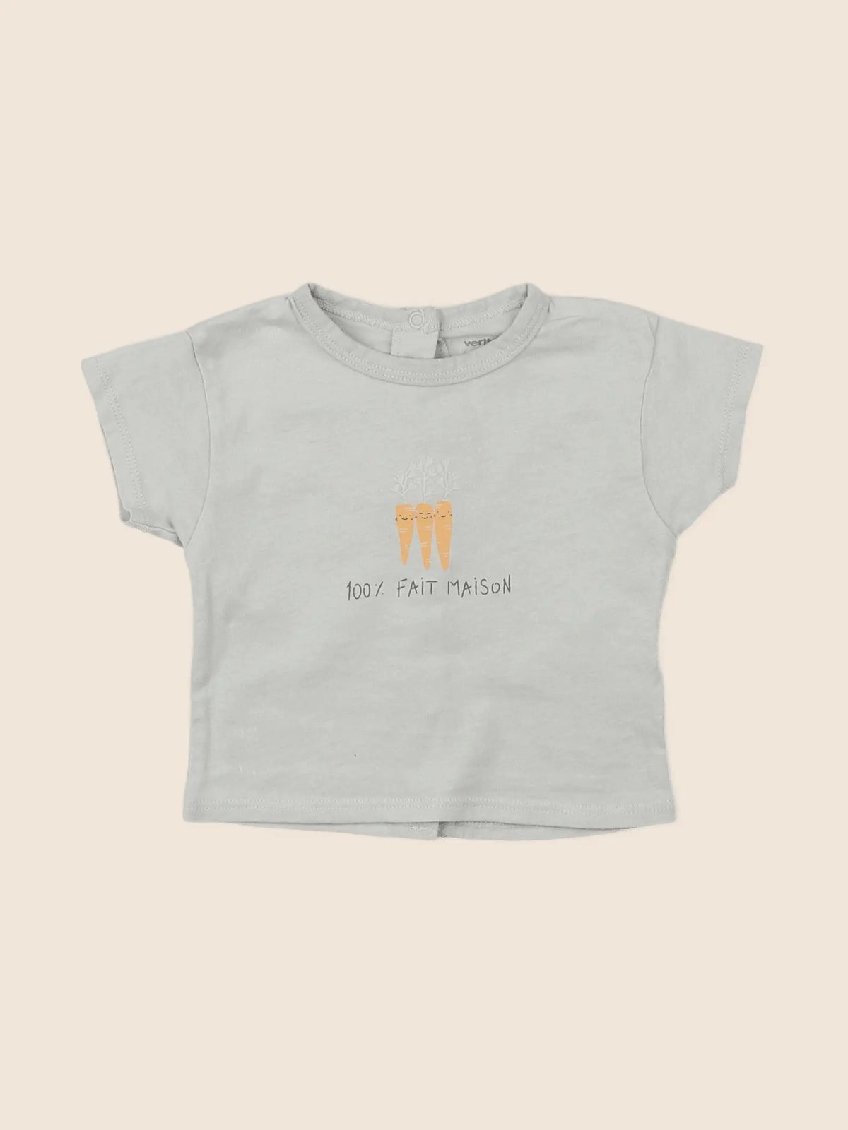 Vertbaudet - tee-shirt vert - 3 mois
