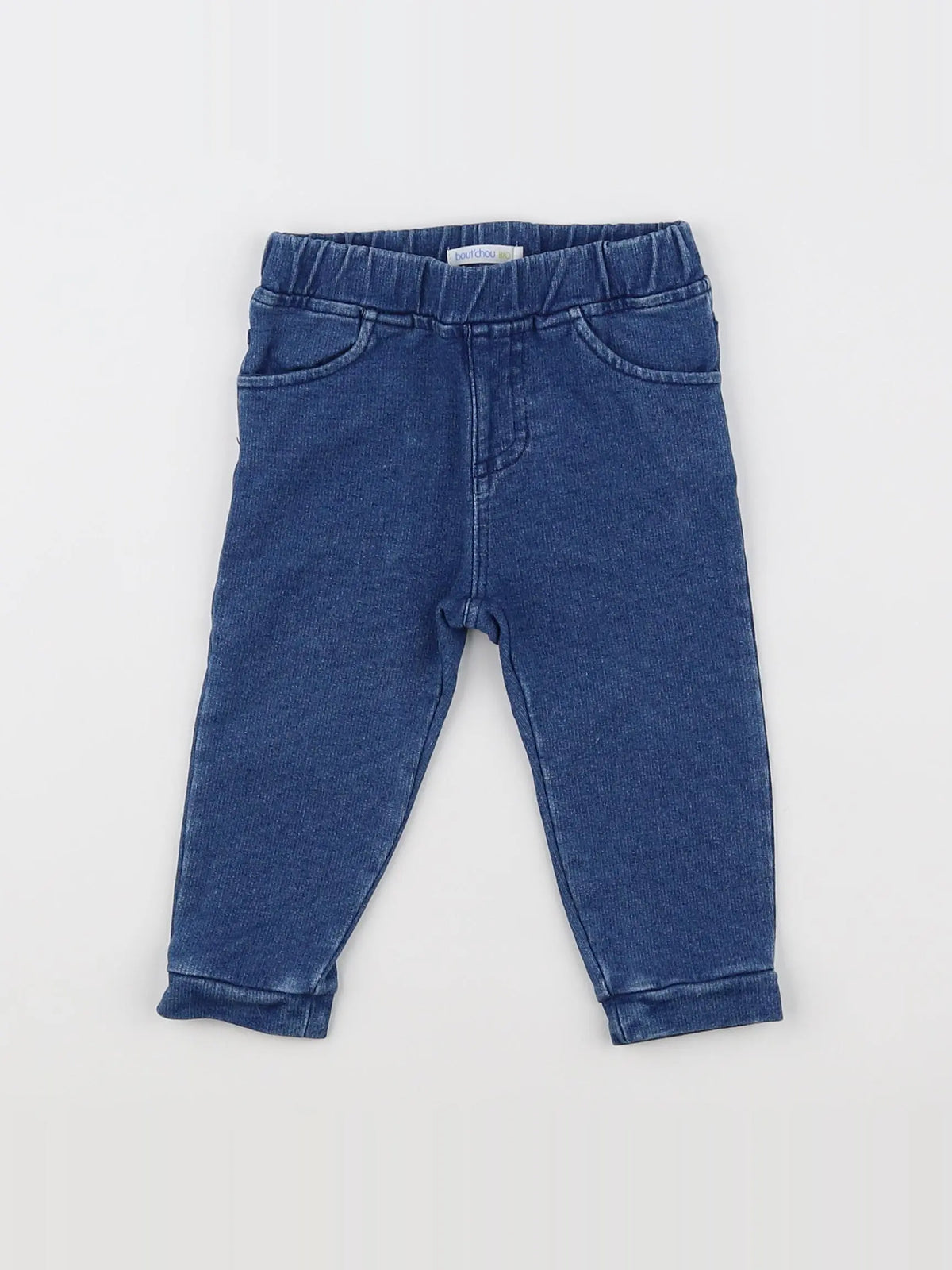 Boutchou - jegging bleu - 9 mois