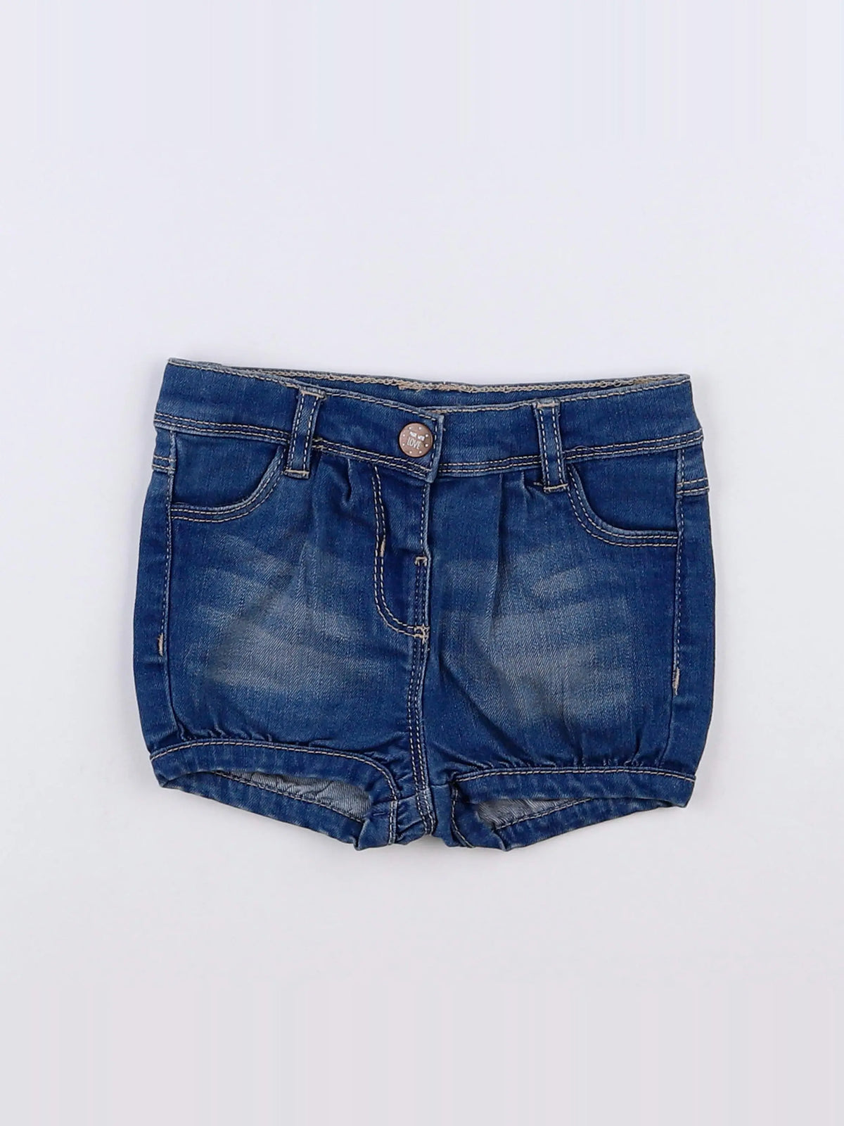 Tape à l'oeil - short bleu - 6 mois
