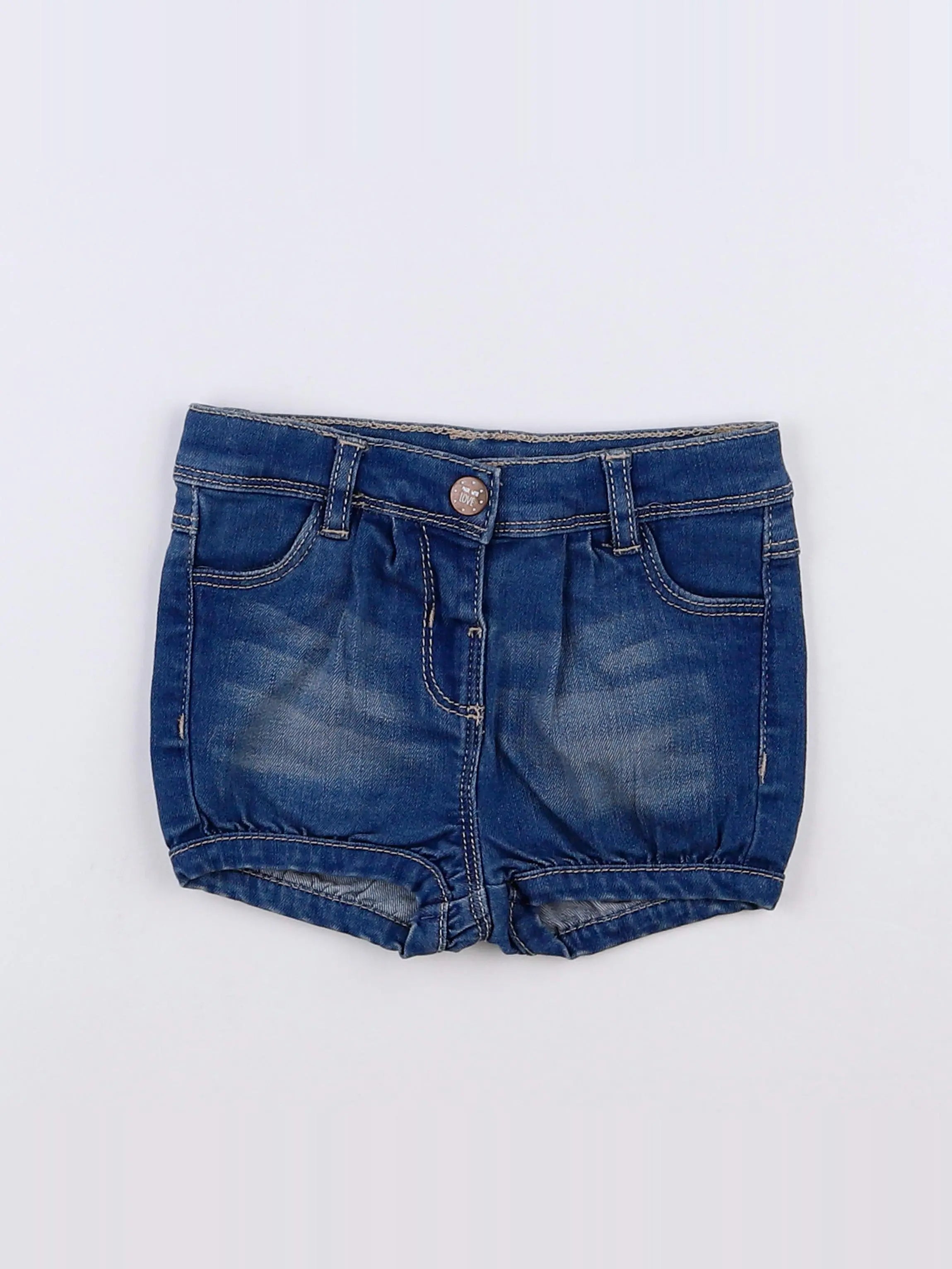 Tape à l'oeil - short bleu - 6 mois