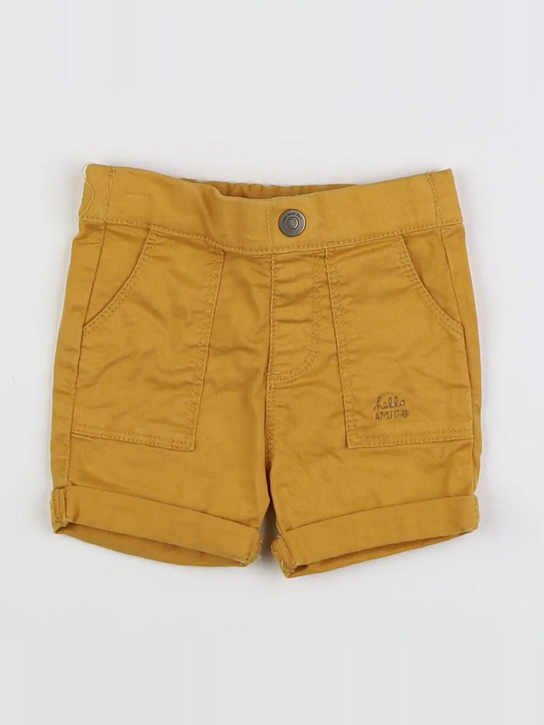 Tape à l'oeil - short jaune - 3 mois