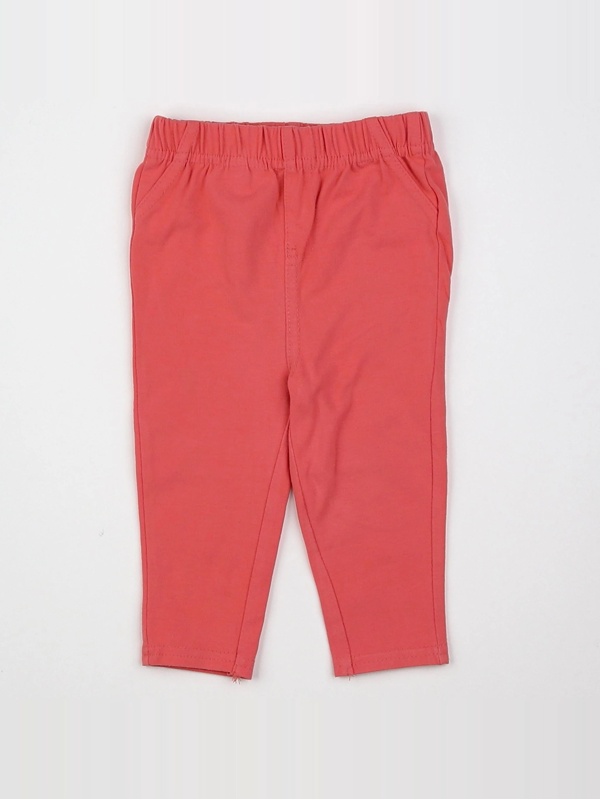 Noukie's - legging orange, rose - 9 mois