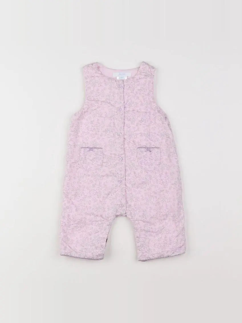 Jacadi - combinaison rose - 3 mois