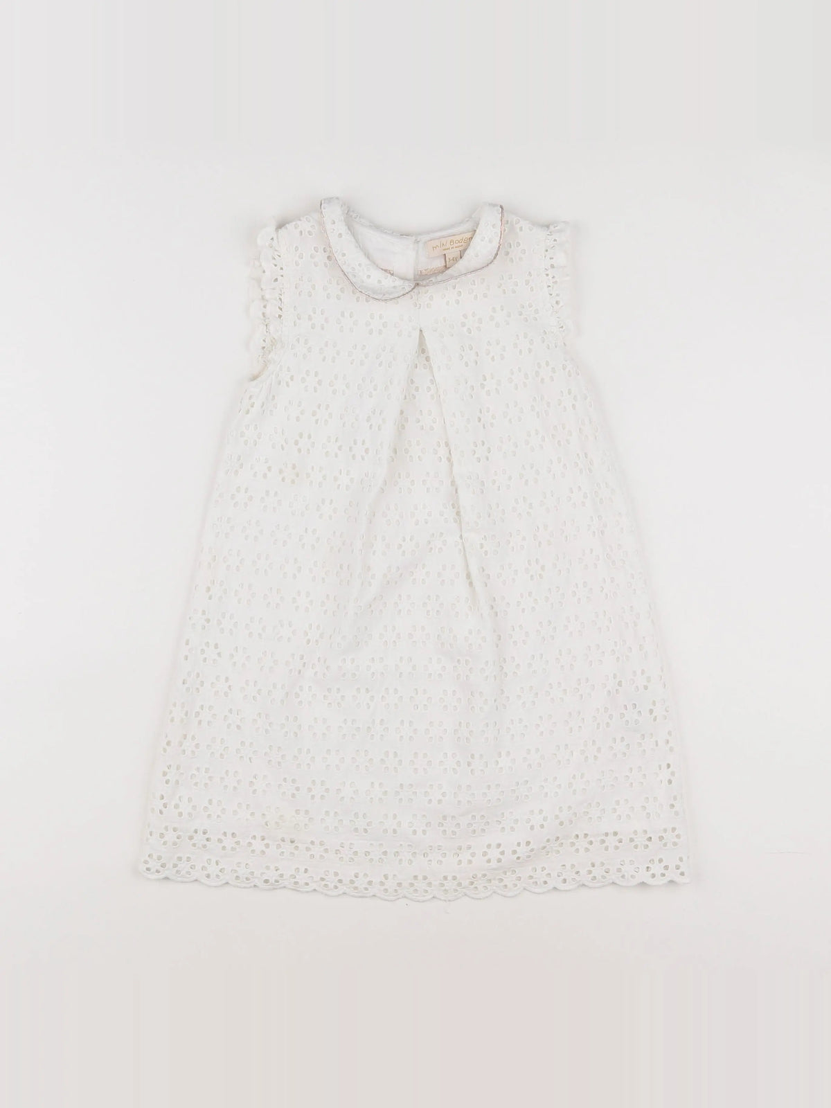 Mini Boden - robe beige - 3/4 ans