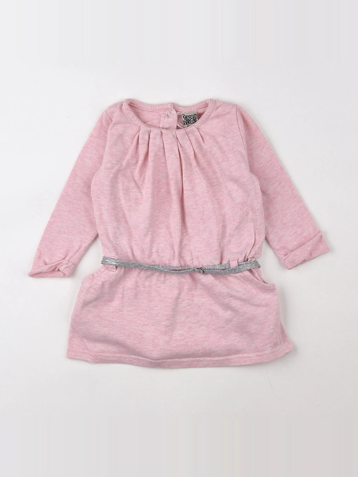 Tape à l'oeil - robe rose - 9 mois