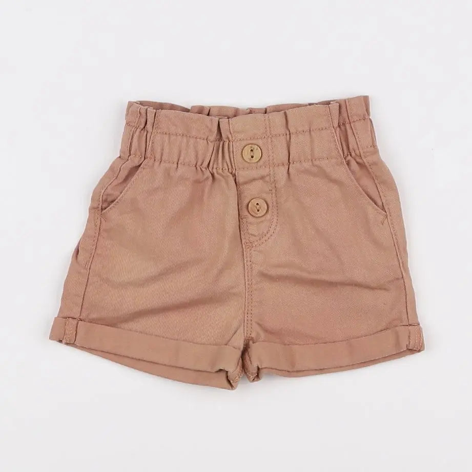 Vertbaudet - short rose - 6 mois