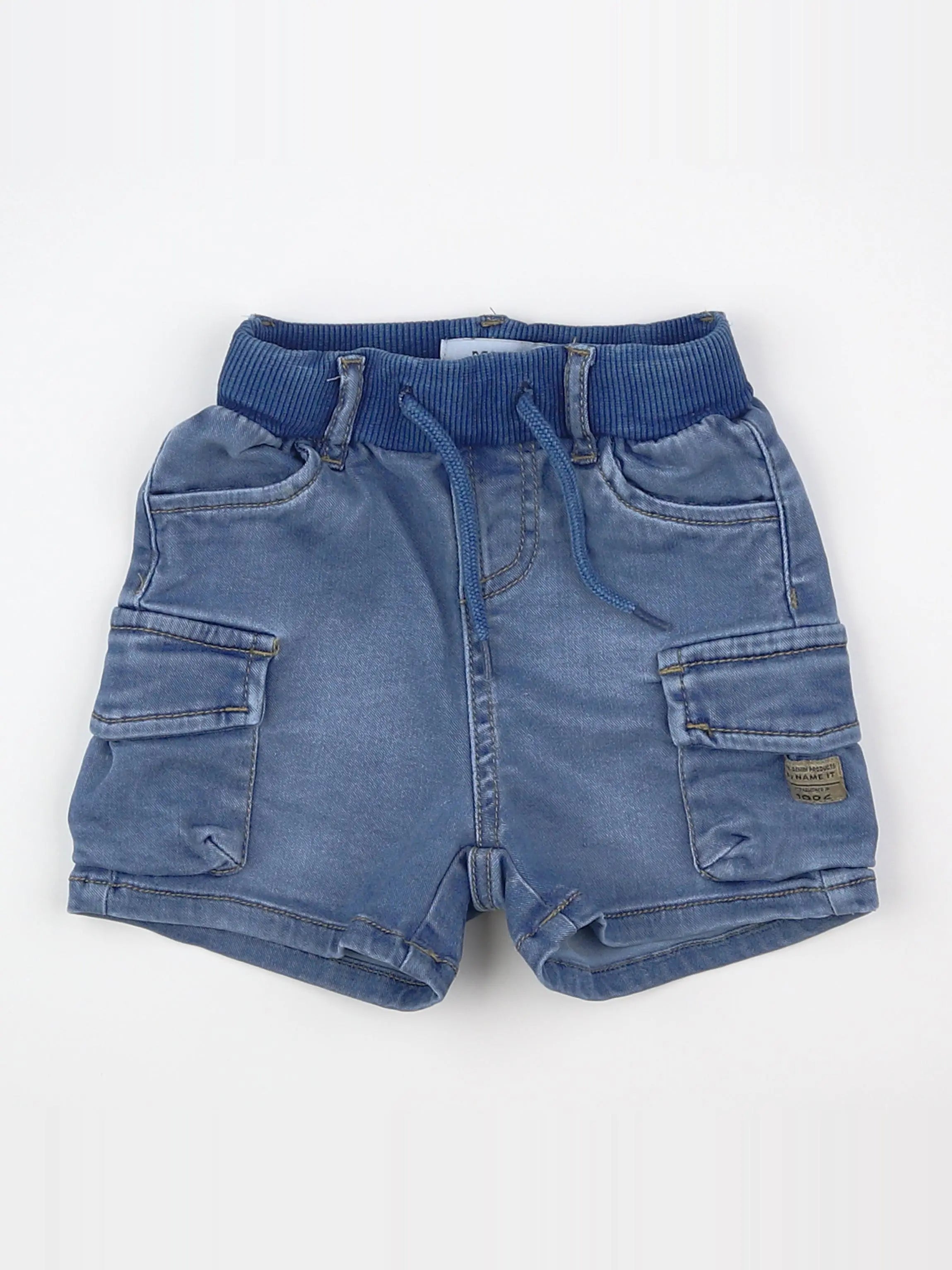 Name it - short bleu - 9/12 mois