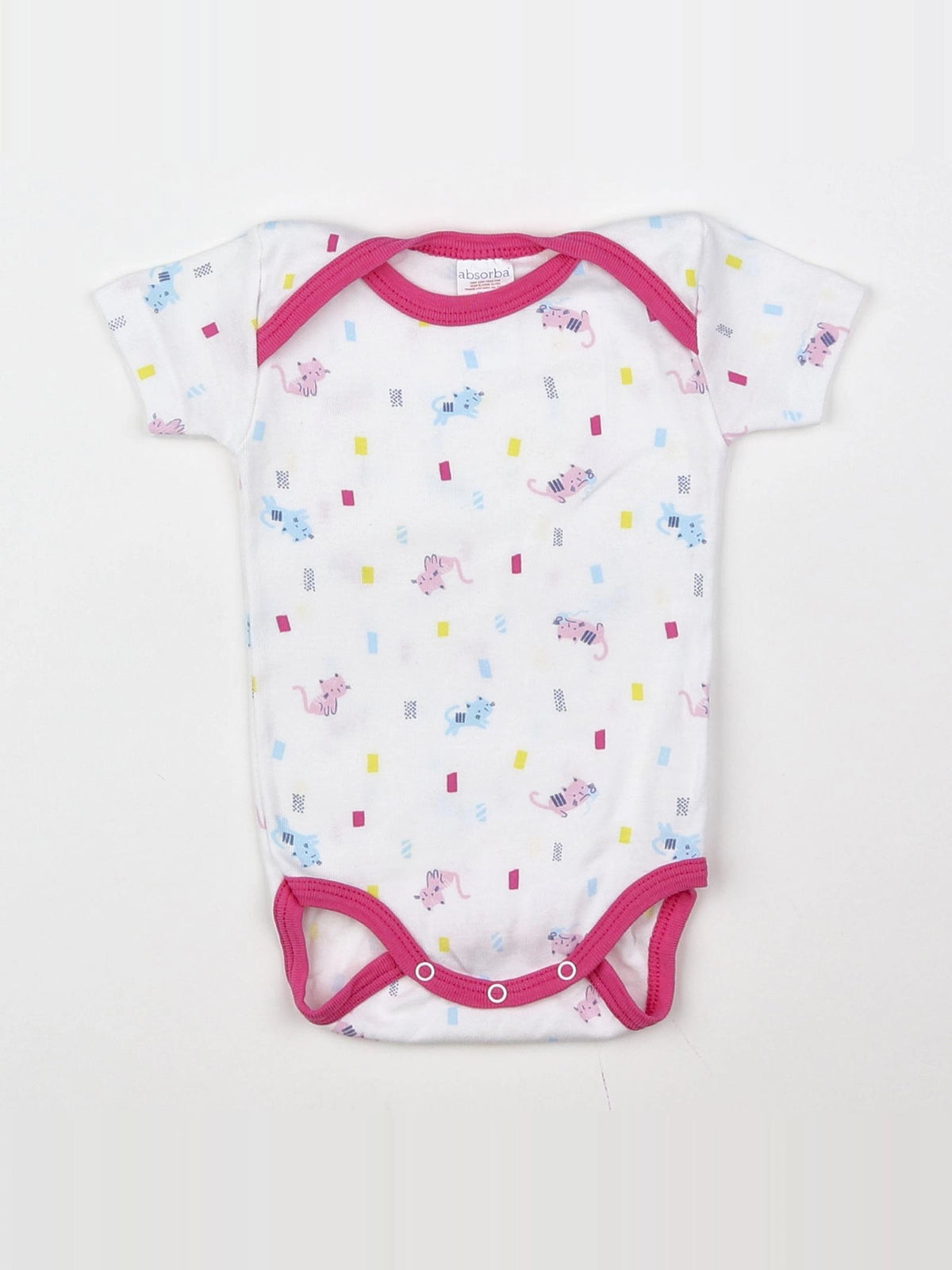 Absorba - body blanc - 6 mois