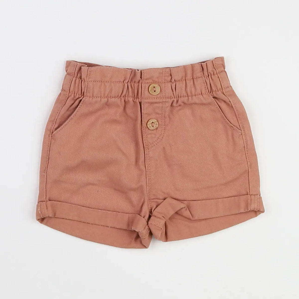 Vertbaudet - short rose - 9 mois