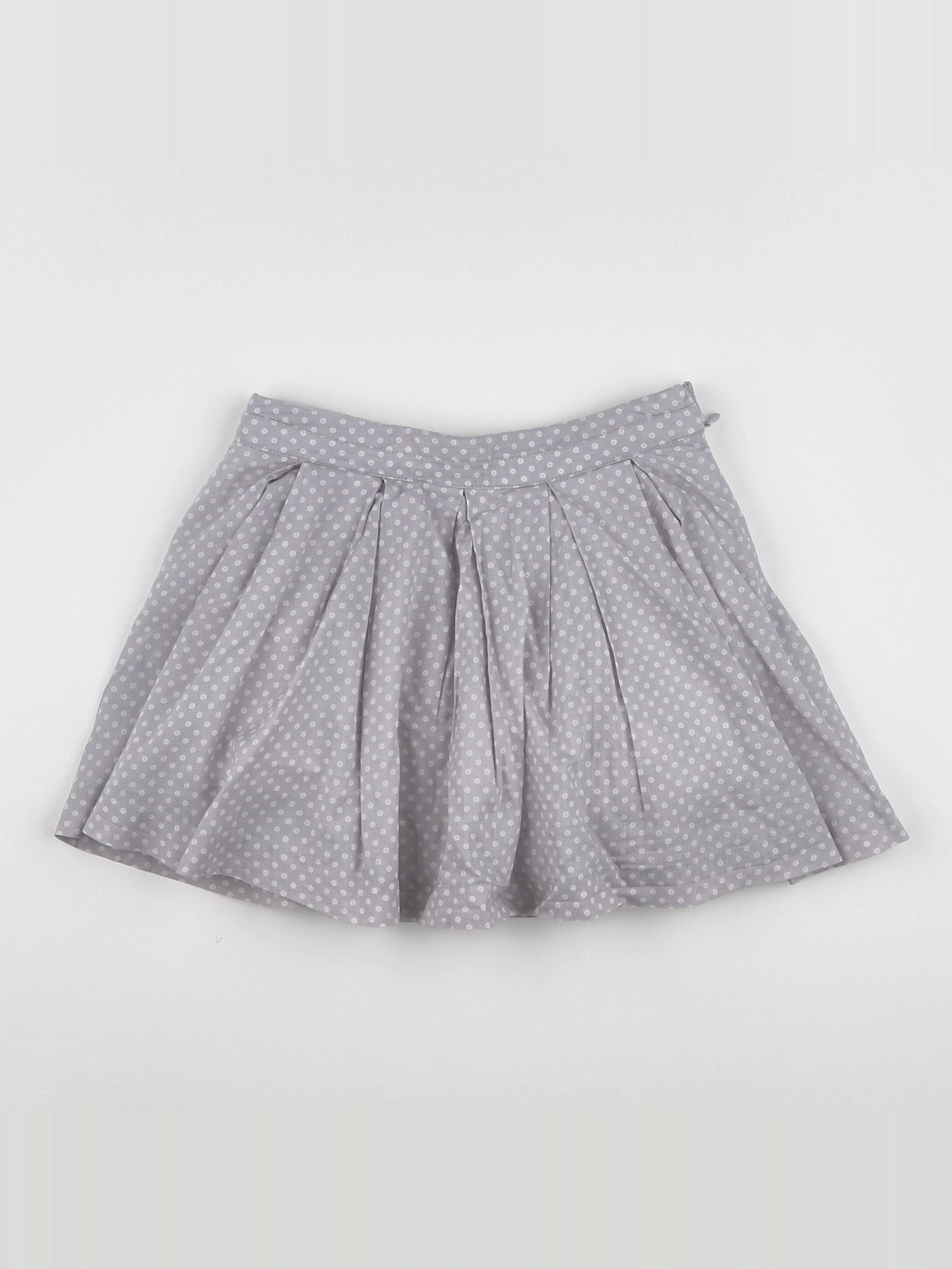 Cyrillus - jupe gris - 4 ans