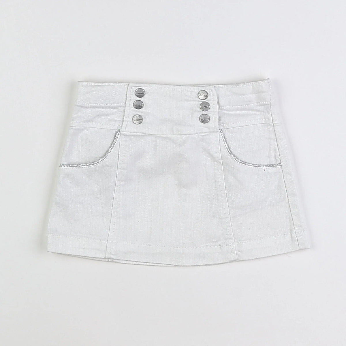 Vertbaudet - jupe blanc - 3 ans