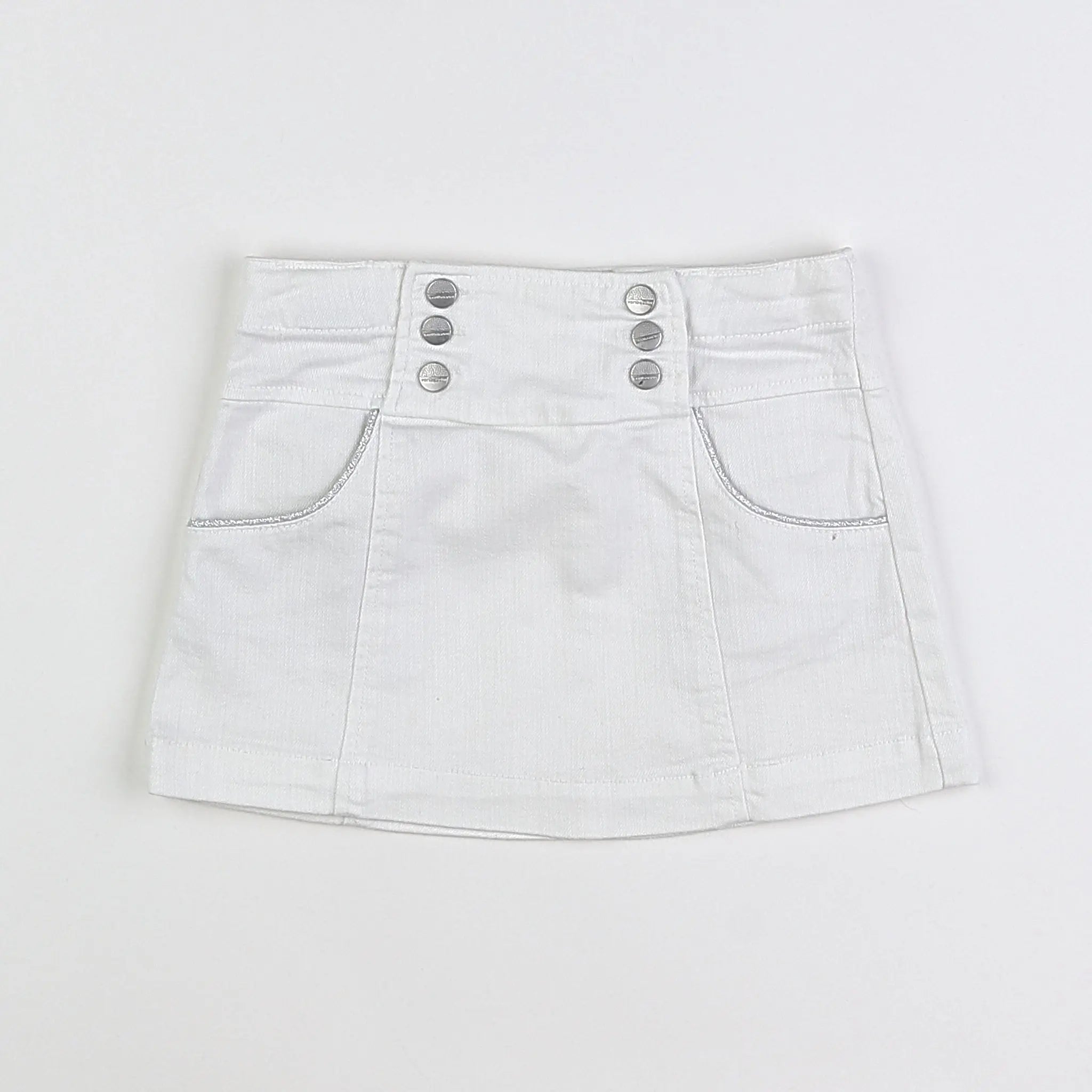 Vertbaudet - jupe blanc - 3 ans