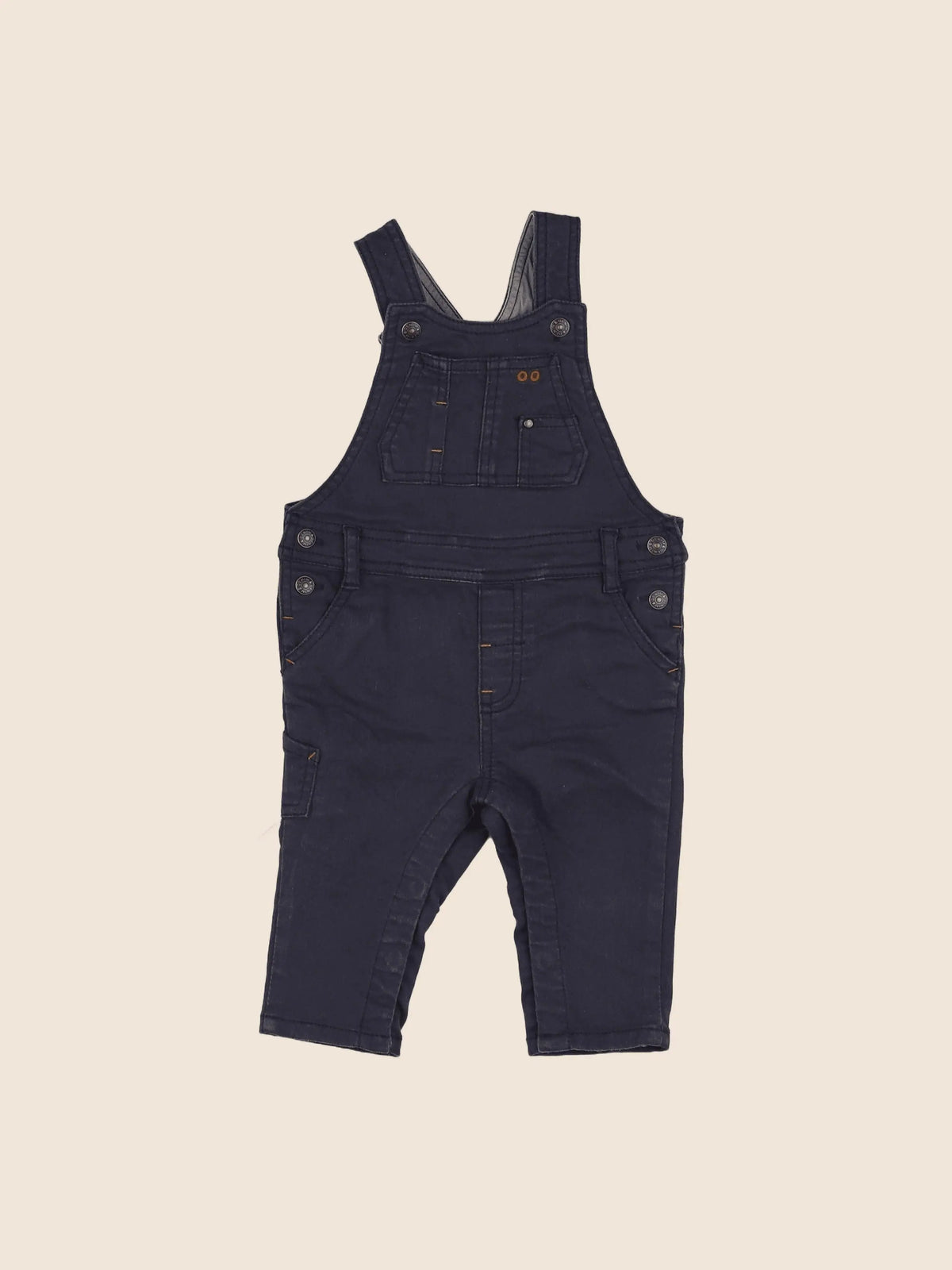 H&M - salopette gris - 6 mois