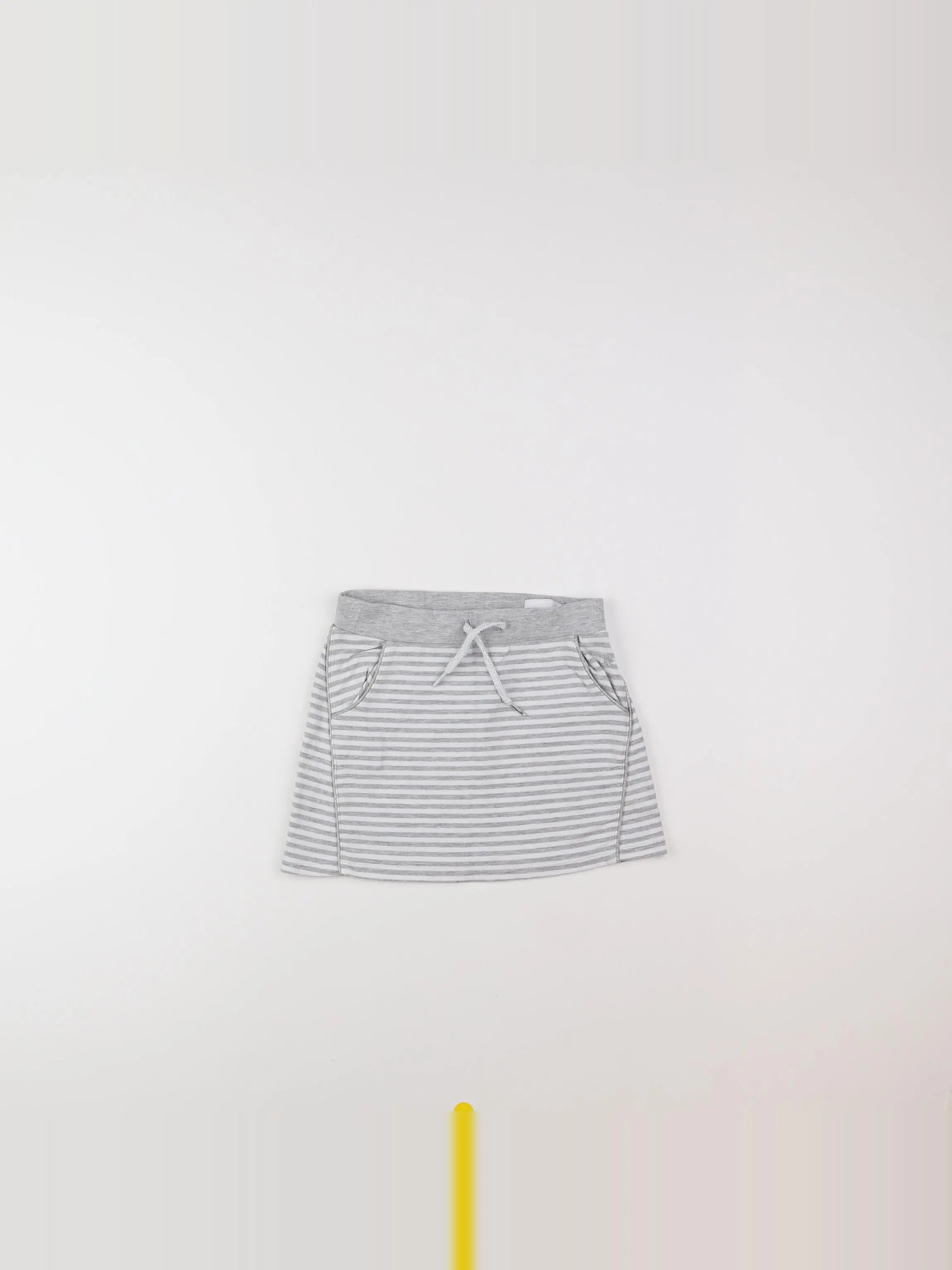 Vertbaudet - jupe blanc, gris - 6 ans