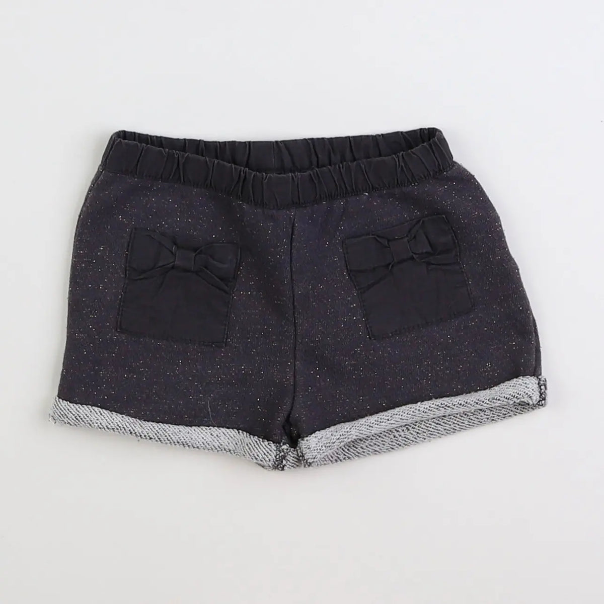 Vertbaudet - short gris, or - 12 mois