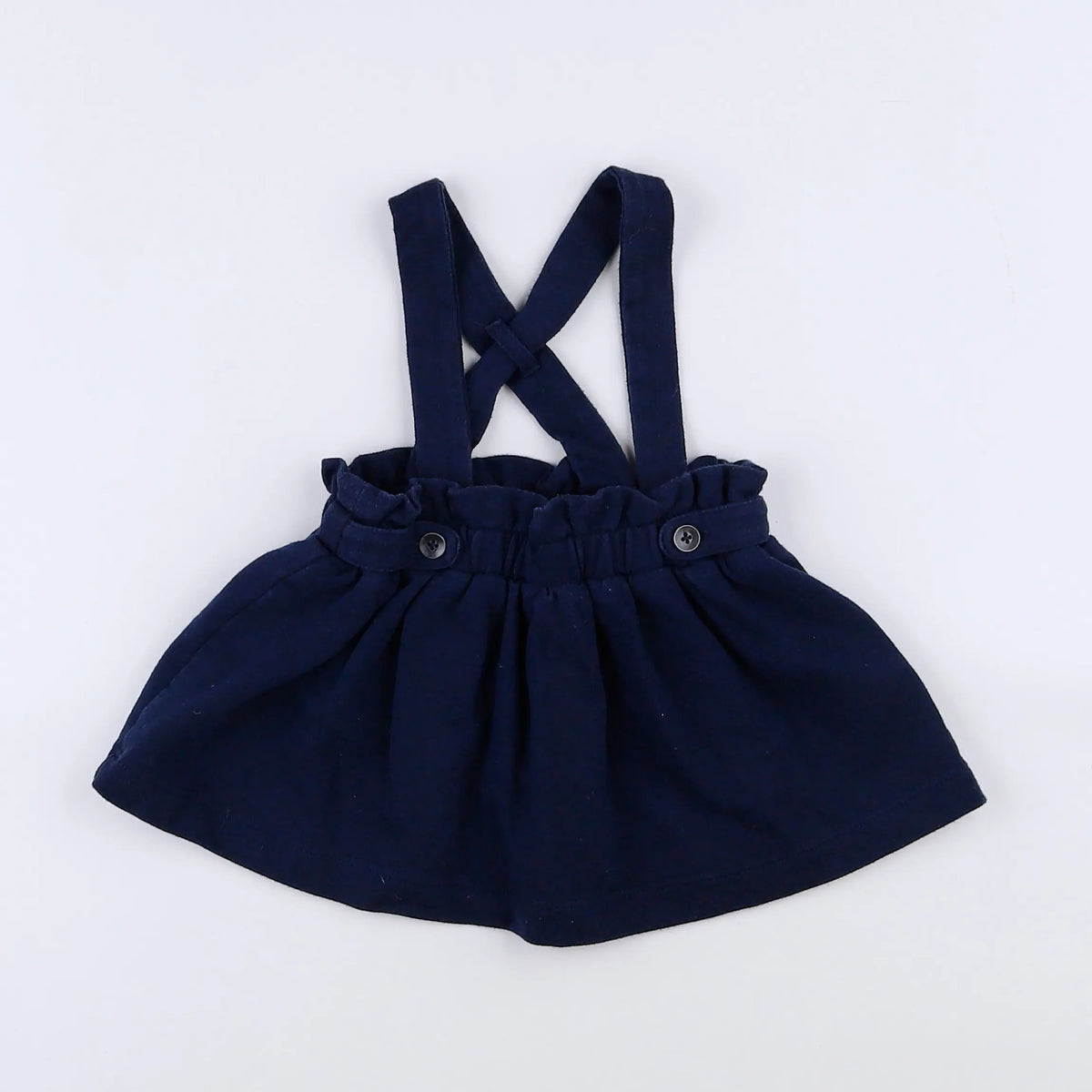 Vertbaudet - jupe bleu - 12 mois