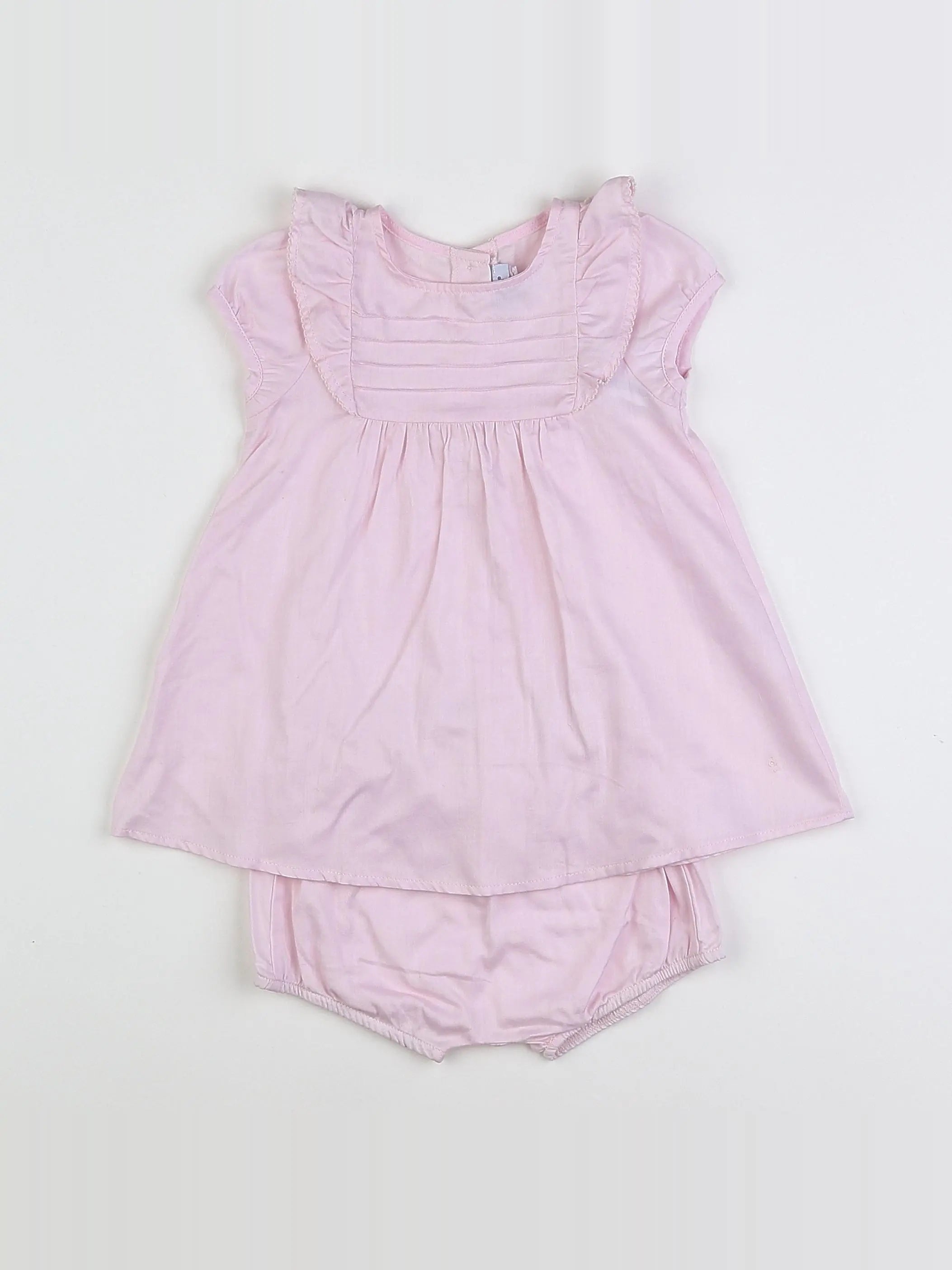 Absorba - robe rose (état neuf) - 12 mois