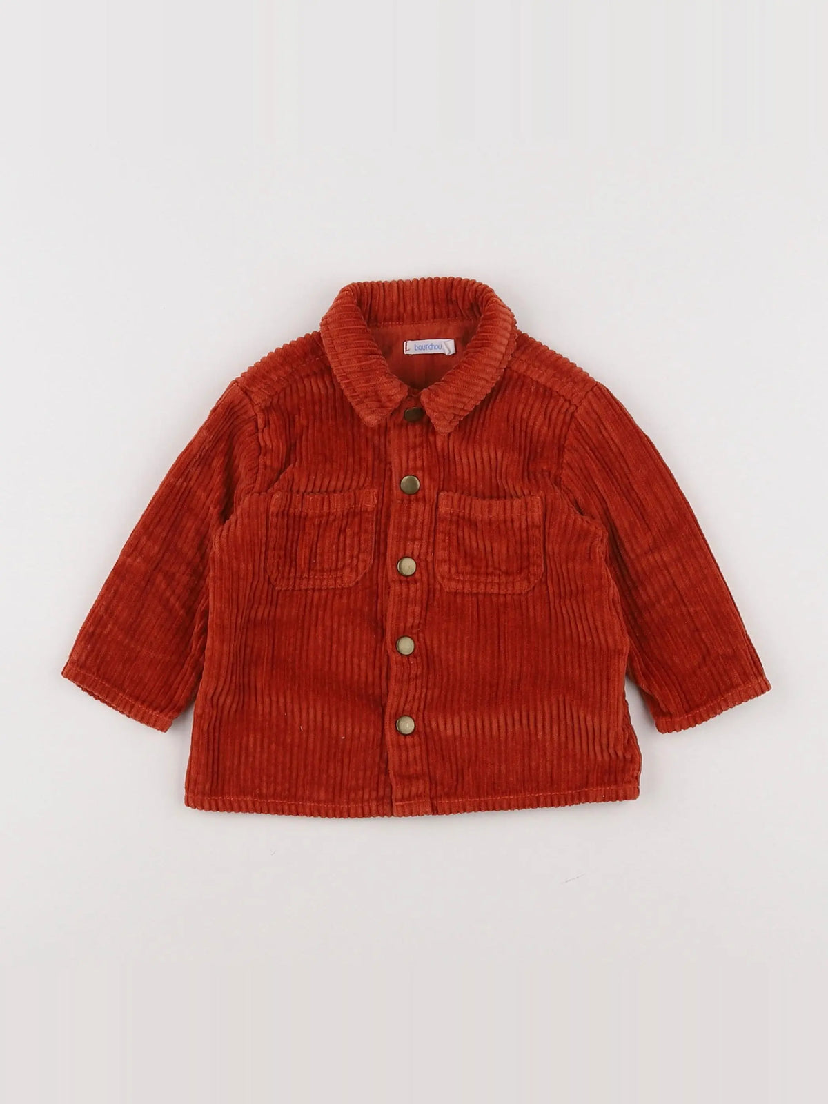 Boutchou - chemise orange - 6 mois