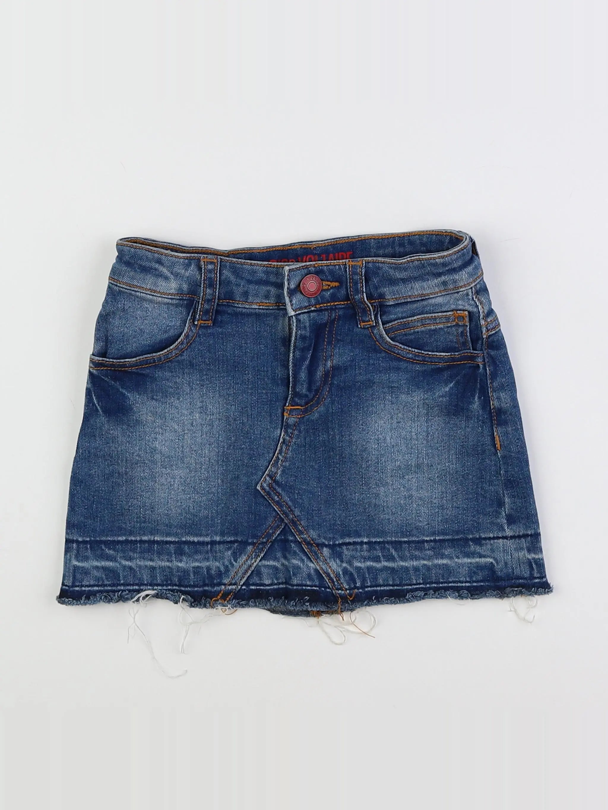 Zadig & Voltaire - jupe bleu - 6 ans