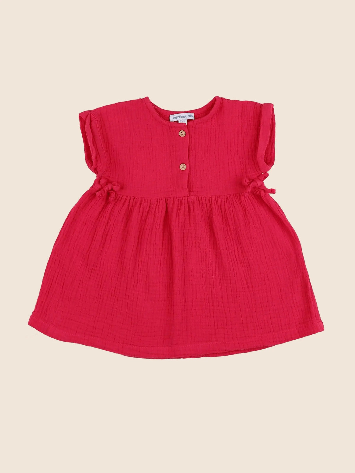 Vertbaudet - robe rose - 18 mois