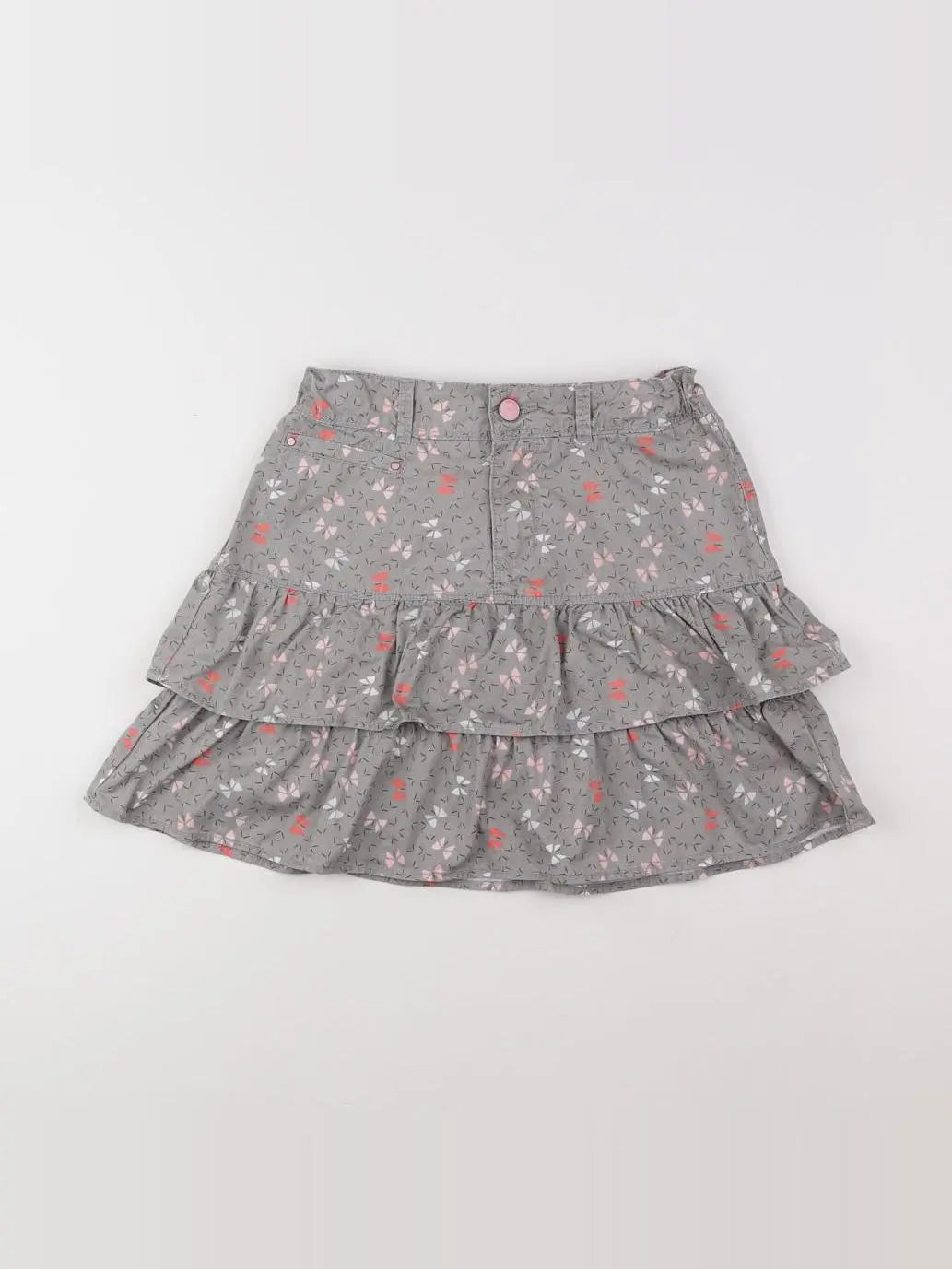 Okaidi - jupe gris - 12 ans