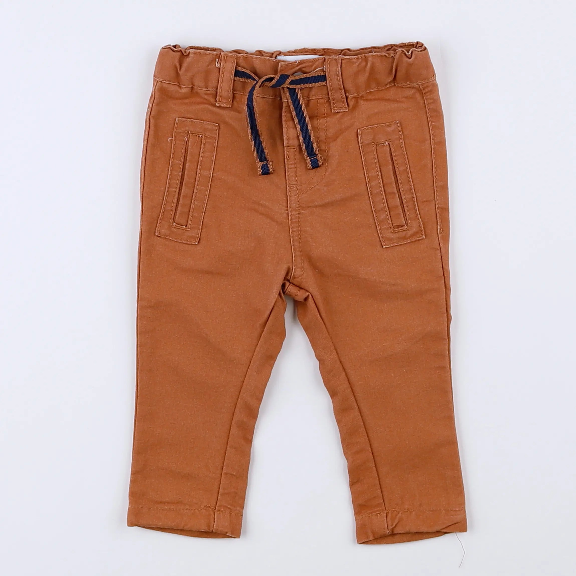 Vertbaudet - pantalon marron - 3 mois