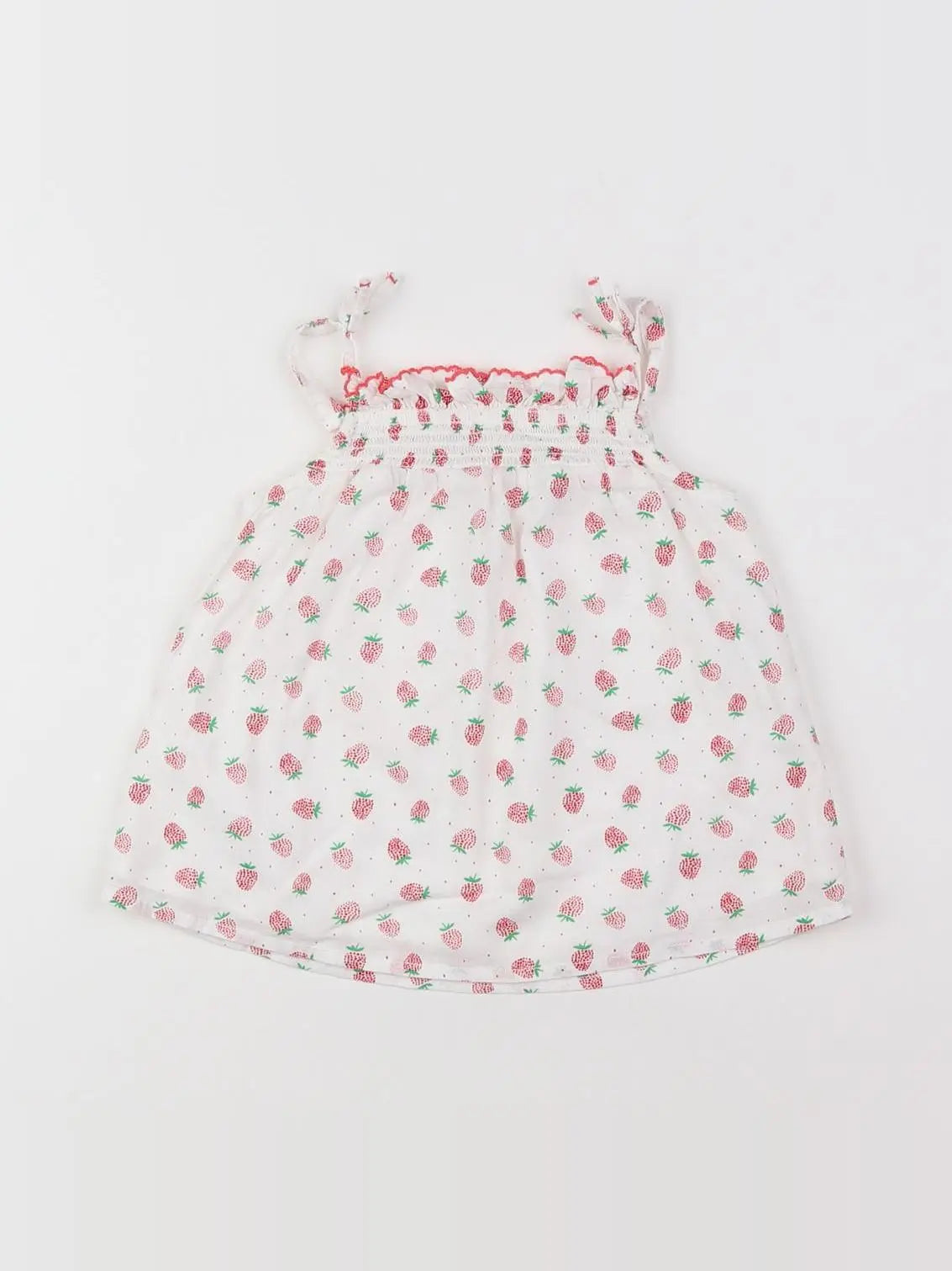 Zara - blouse blanc - 9/12 mois