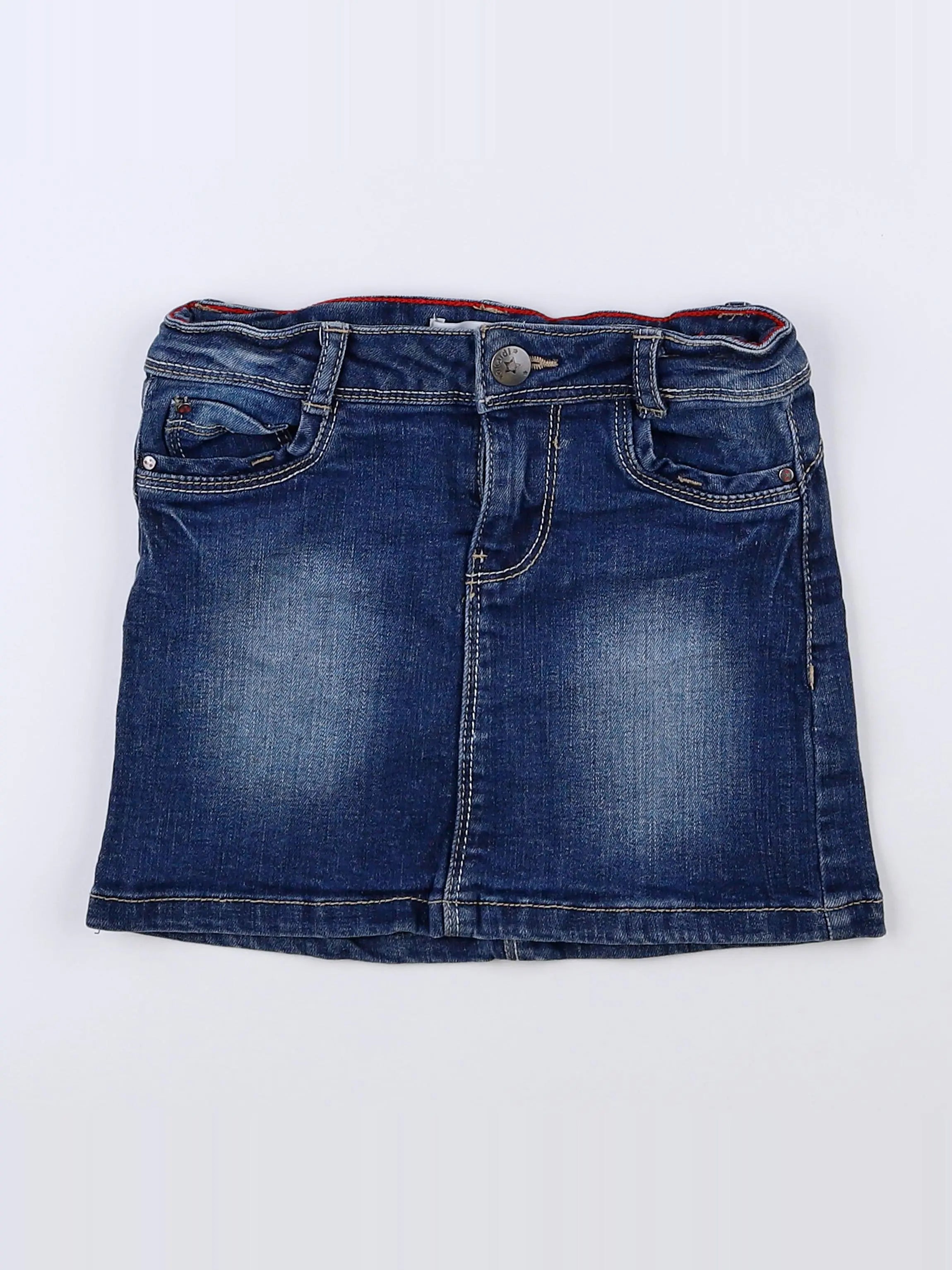 Okaidi - jupe bleu - 4 ans