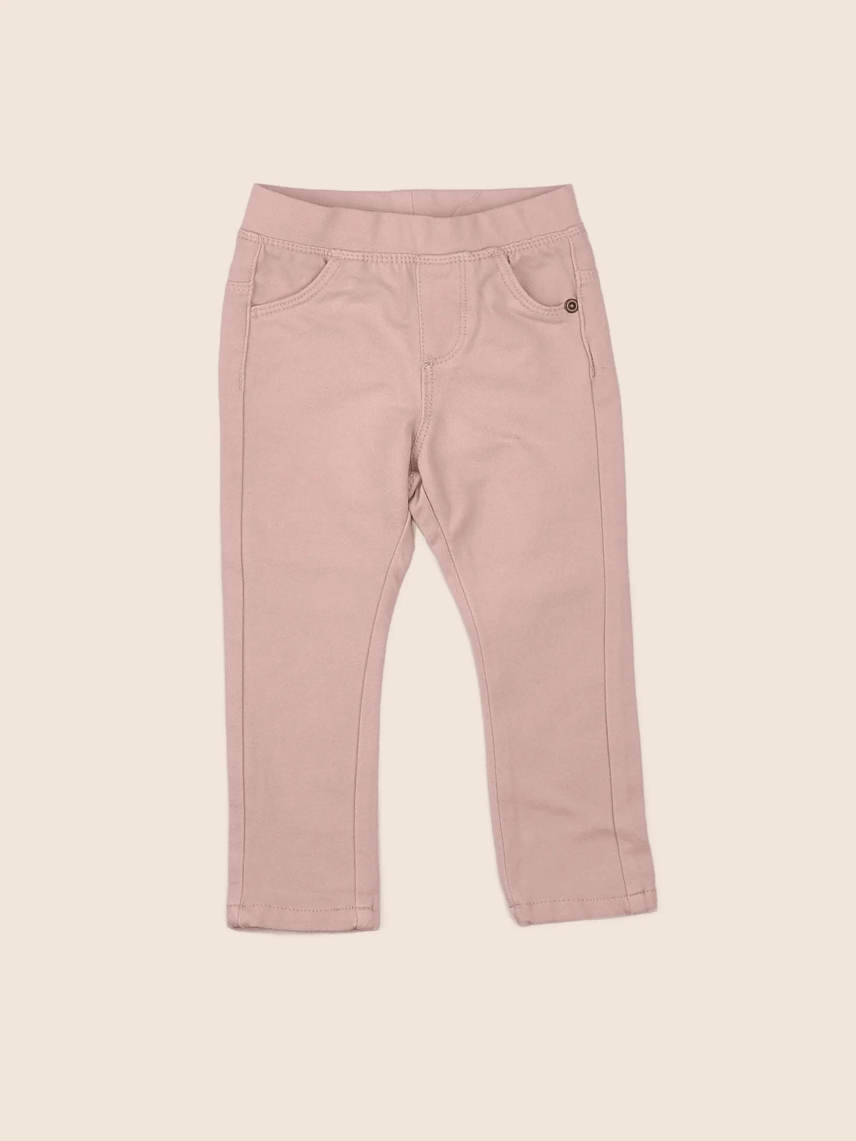 Vertbaudet - jegging rose - 3 mois
