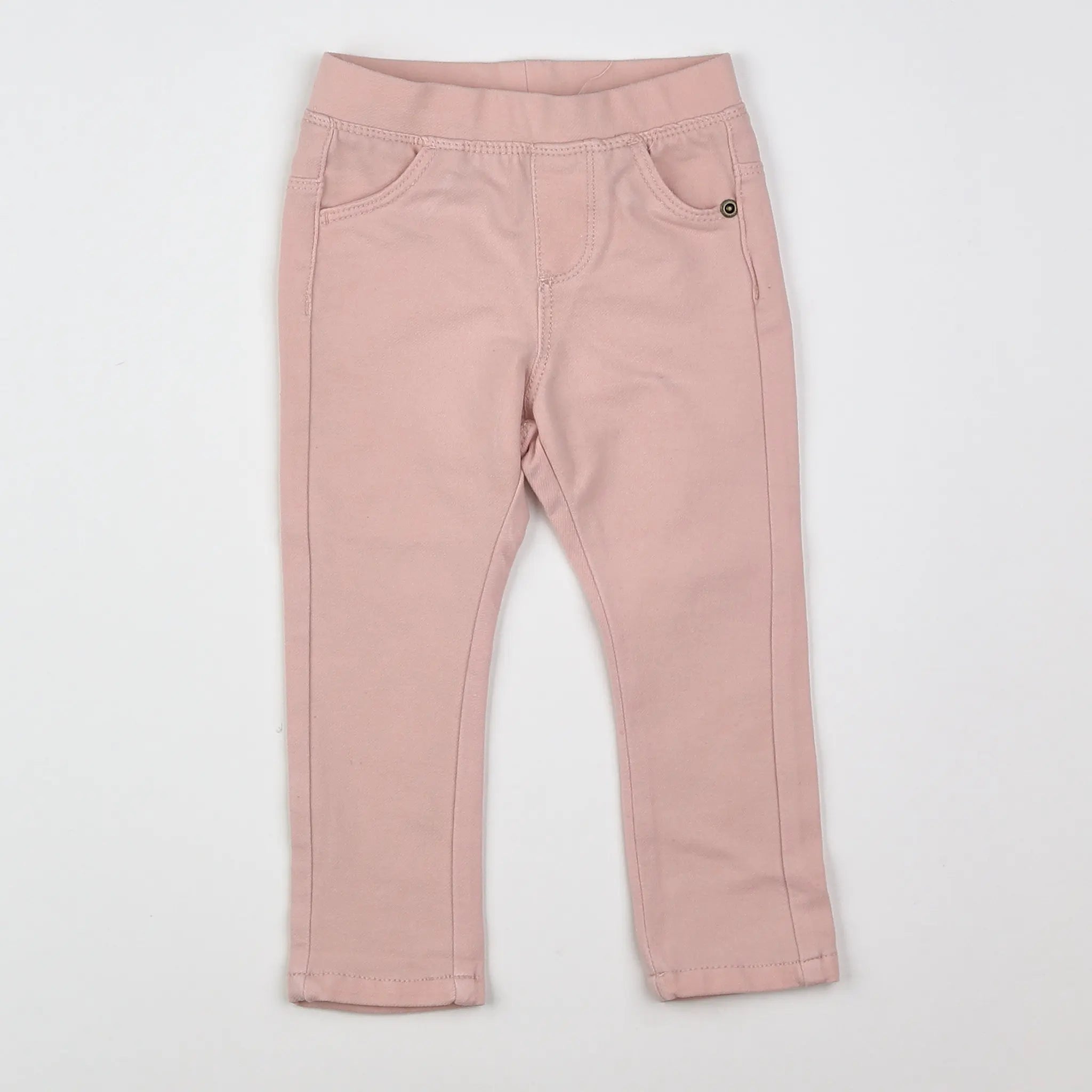 Vertbaudet - jegging rose - 3 mois