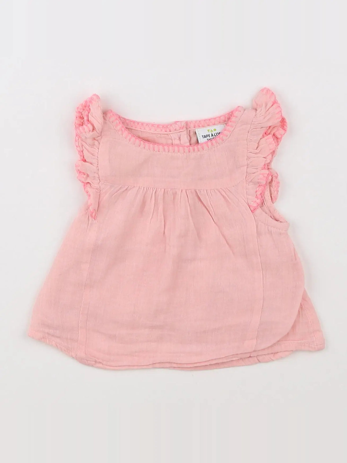 Tape à l'oeil - blouse rose - 3 mois