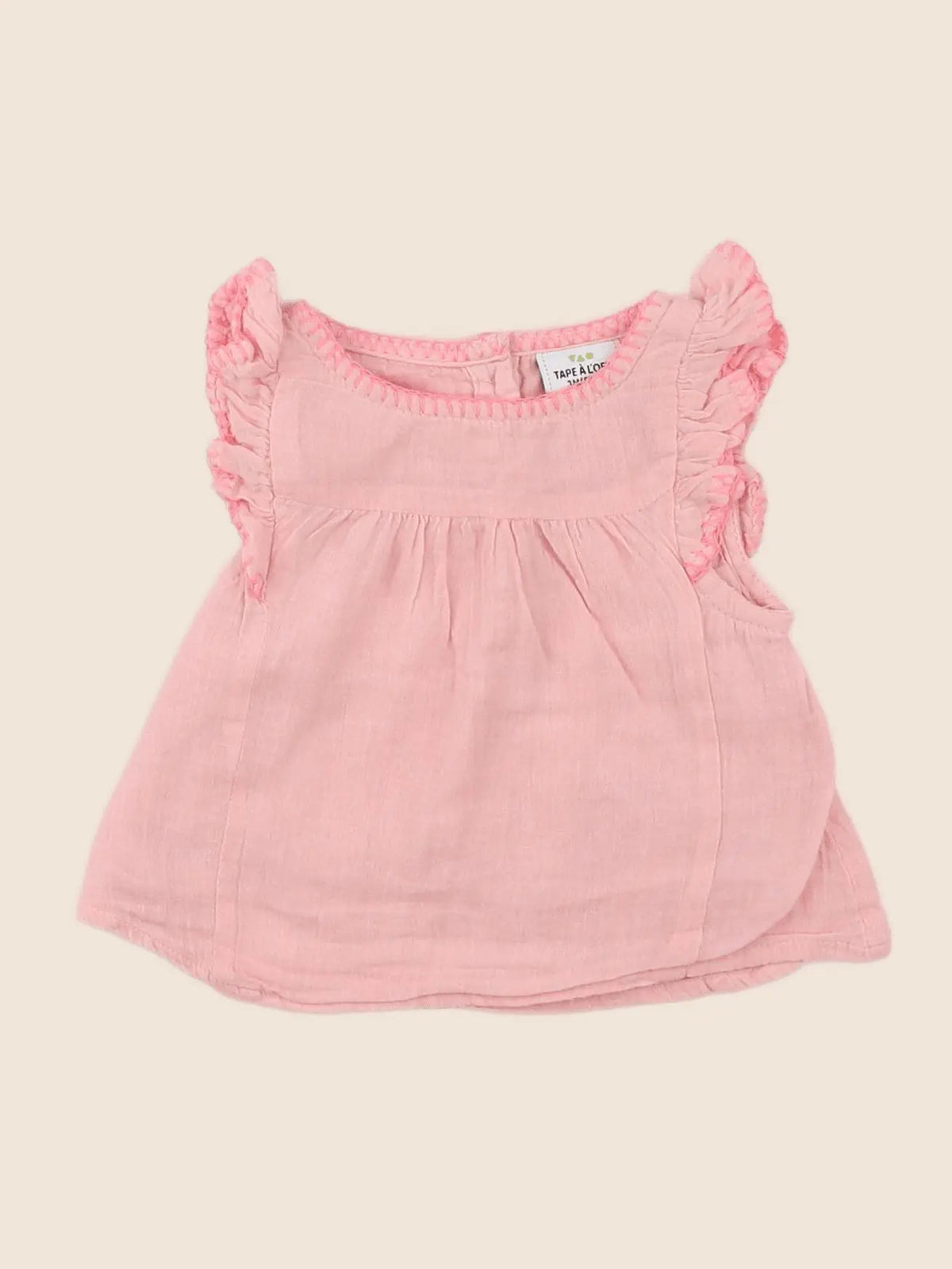 Tape à l'oeil - blouse rose - 3 mois