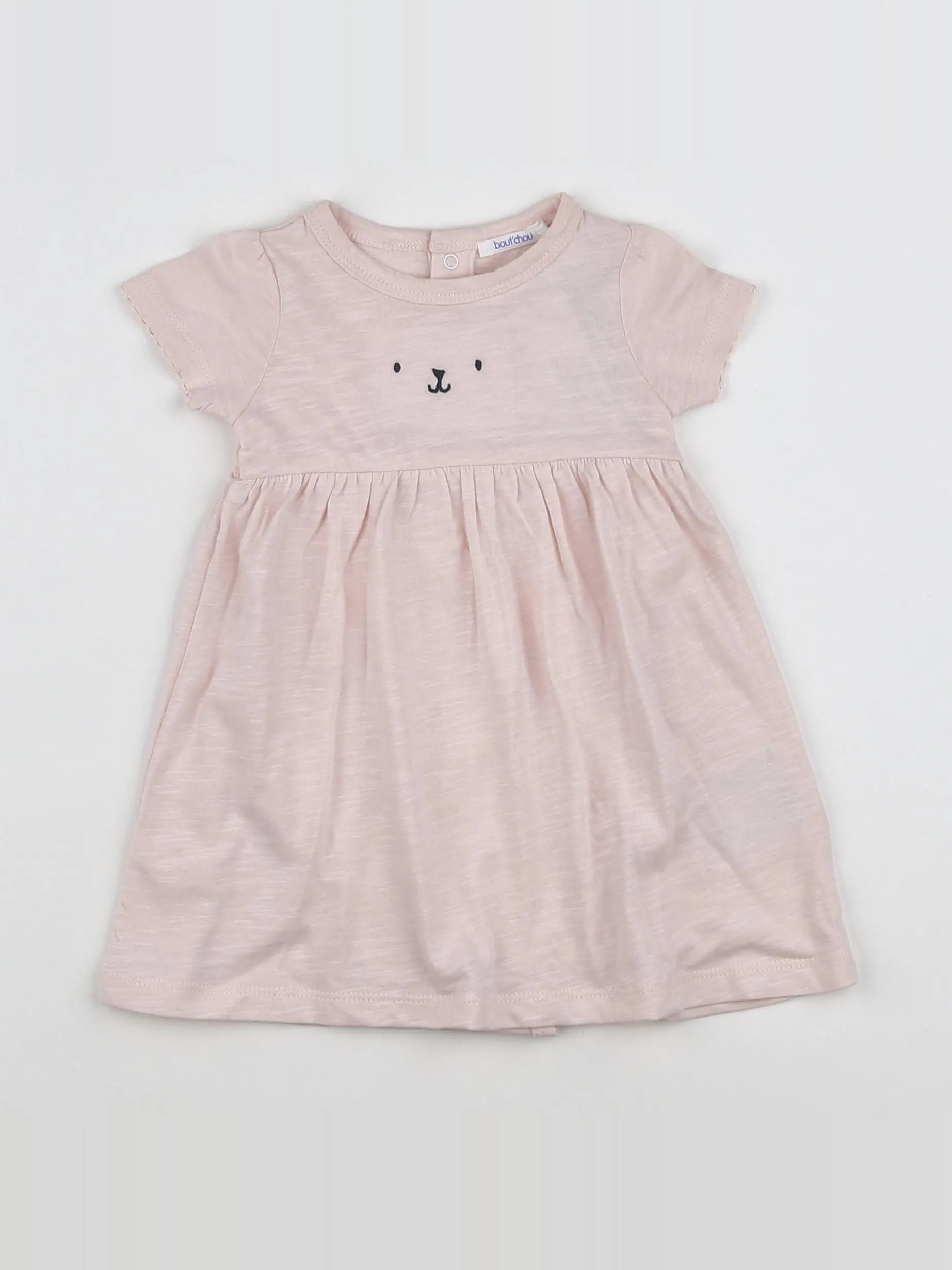 Boutchou - robe rose (état neuf) - 6 mois